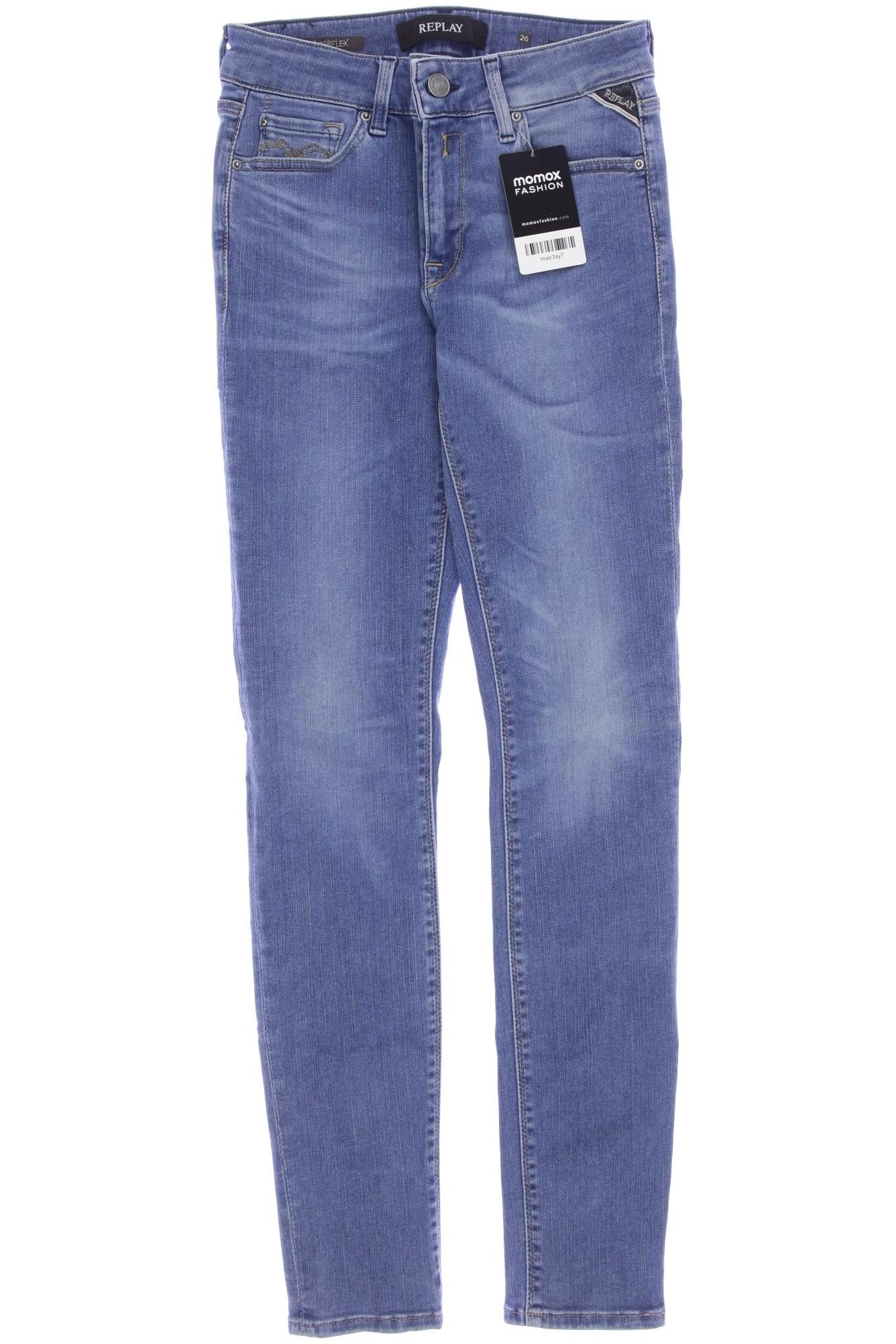 

Replay Damen Jeans, blau, Gr. 26