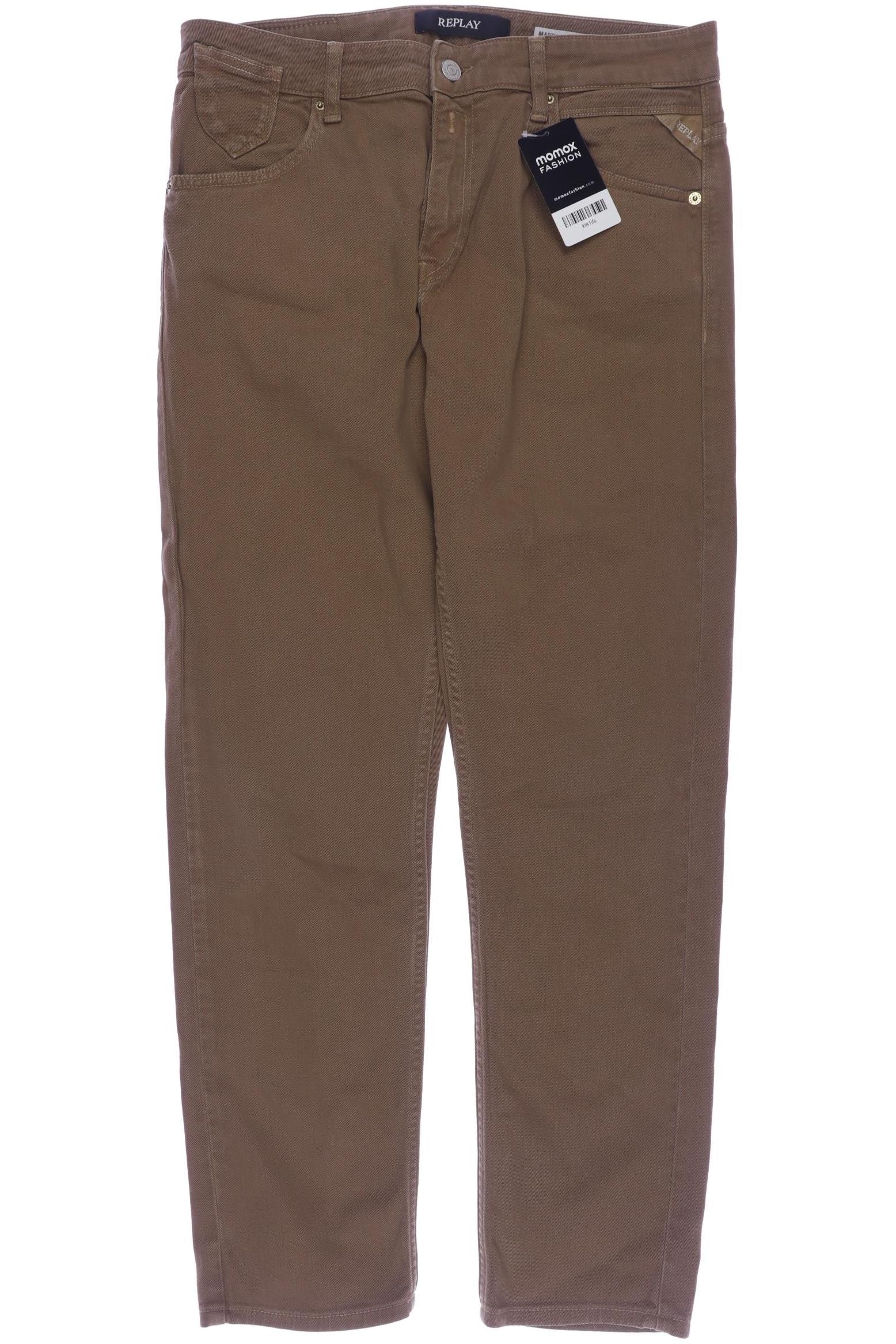 

Replay Damen Jeans, braun, Gr. 29