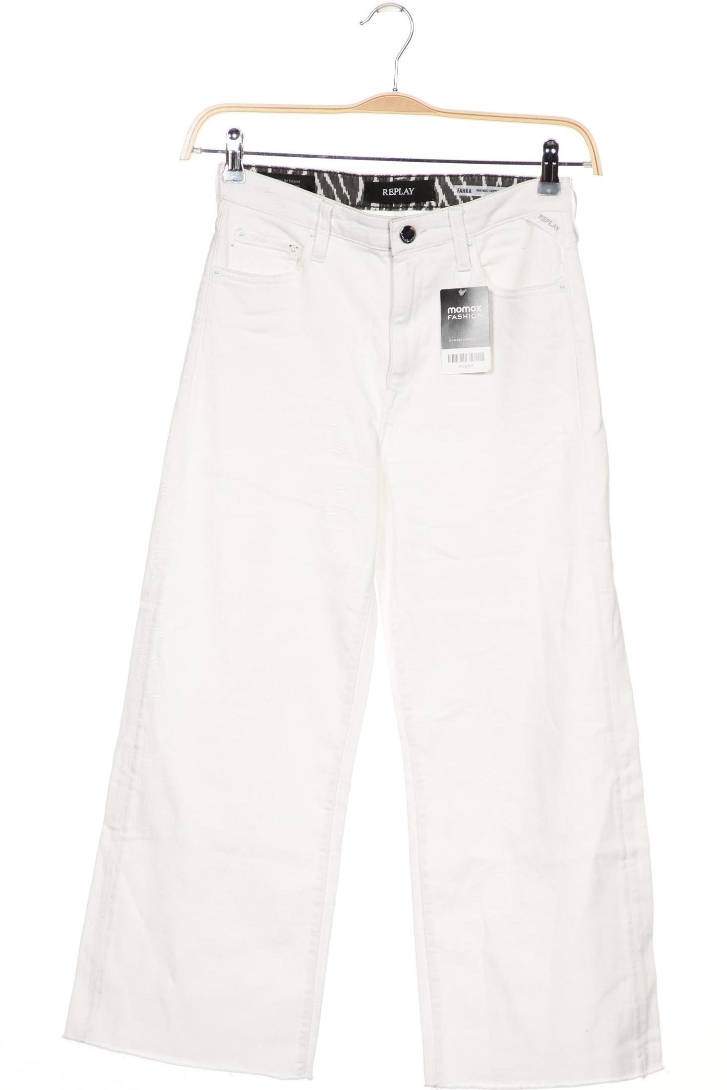 

Replay Damen Jeans, weiß