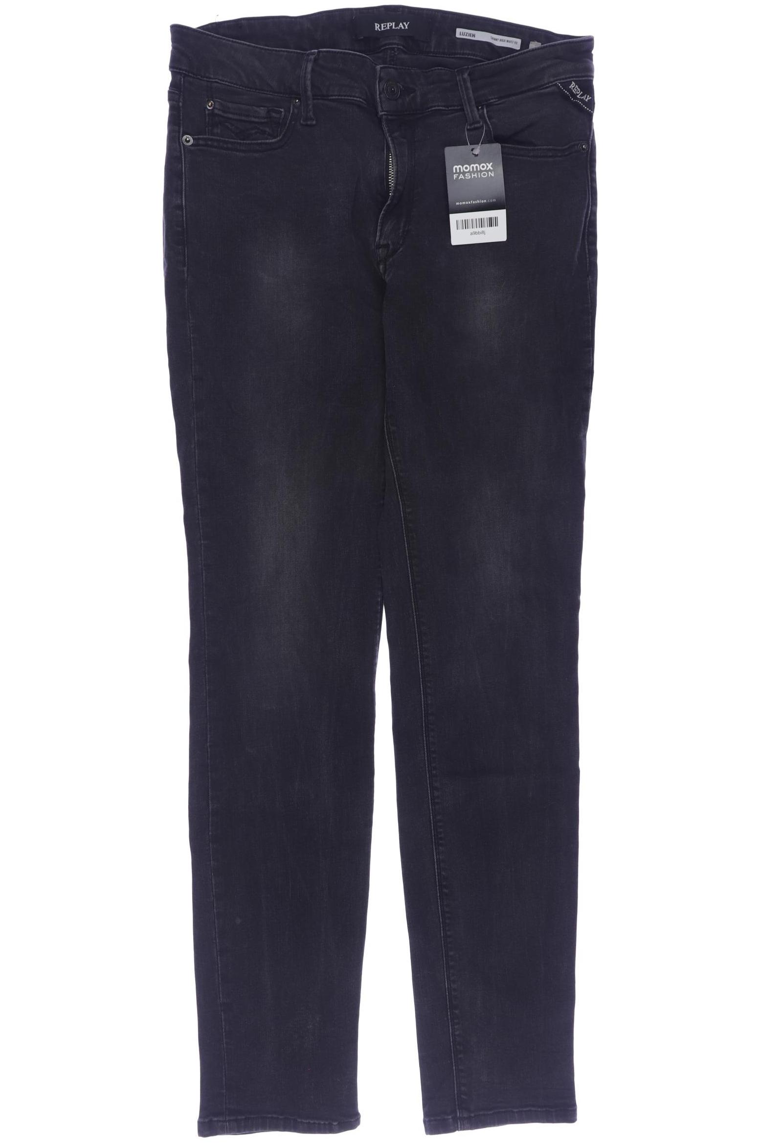 

Replay Damen Jeans, schwarz, Gr. 31