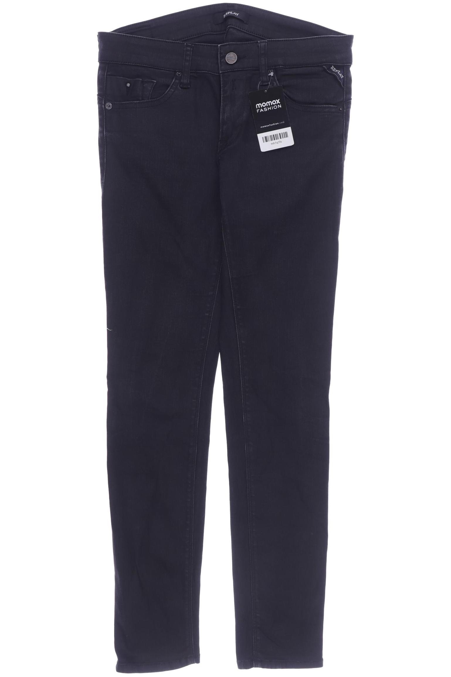 

Replay Damen Jeans, schwarz