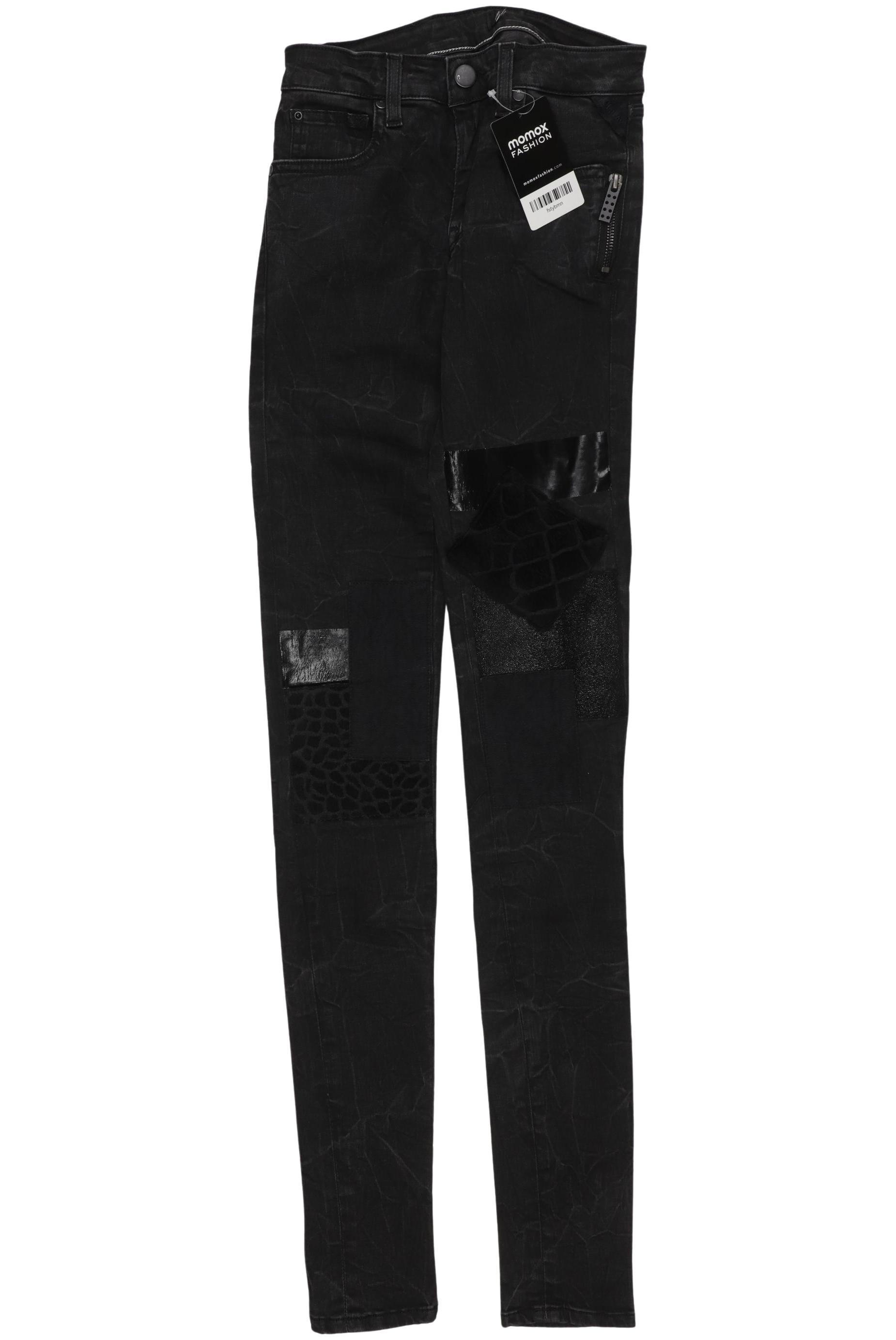 

Replay Damen Jeans, schwarz, Gr. 24