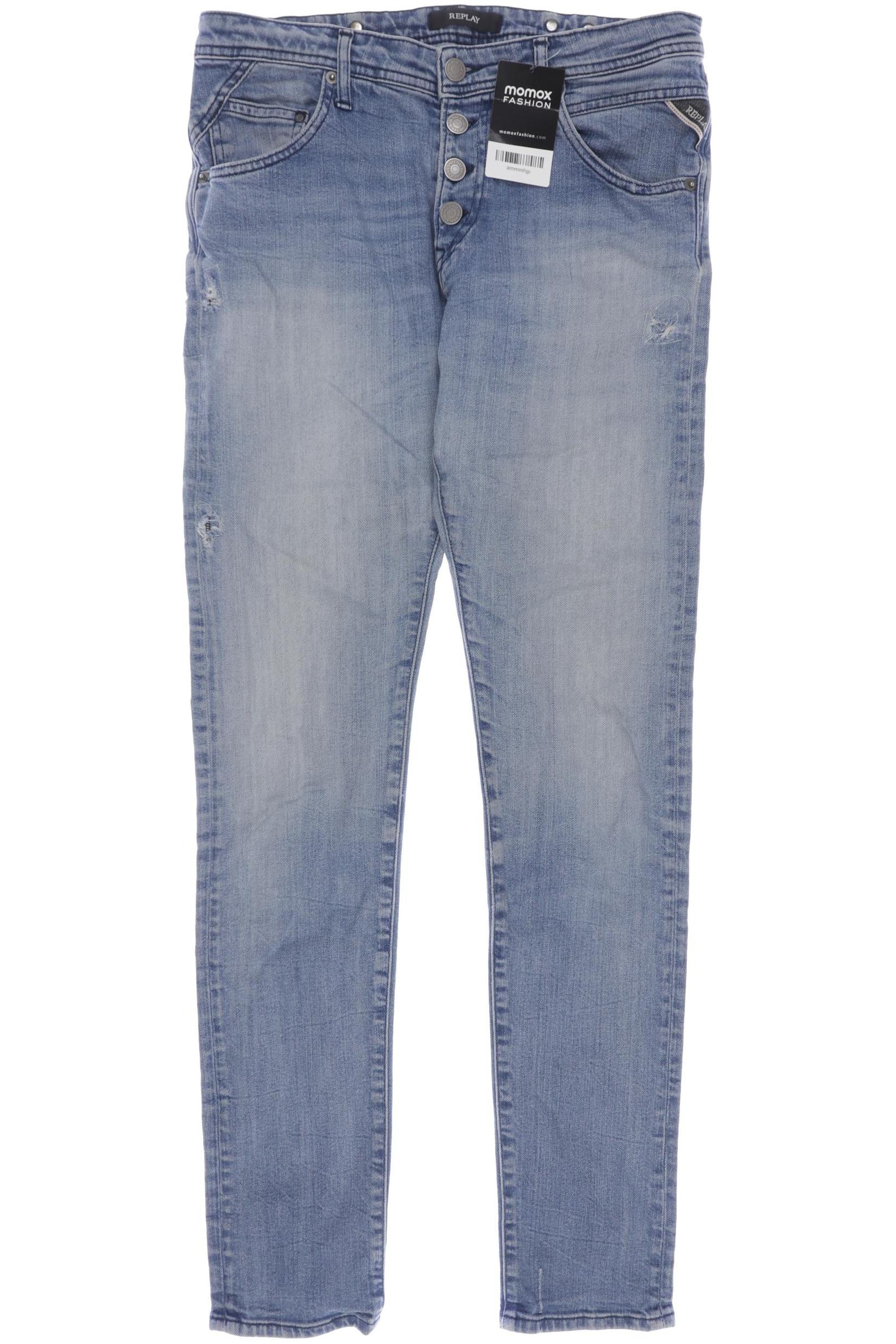 

Replay Damen Jeans, blau, Gr. 26