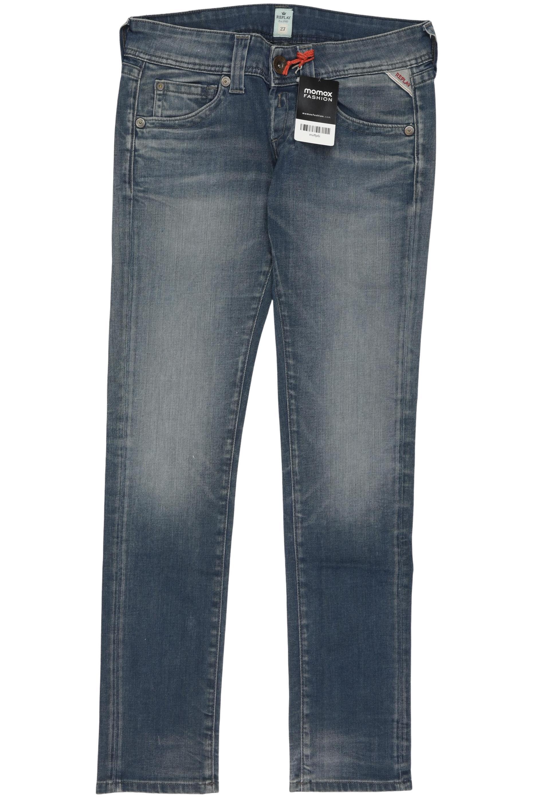 

Replay Damen Jeans, blau, Gr. 27