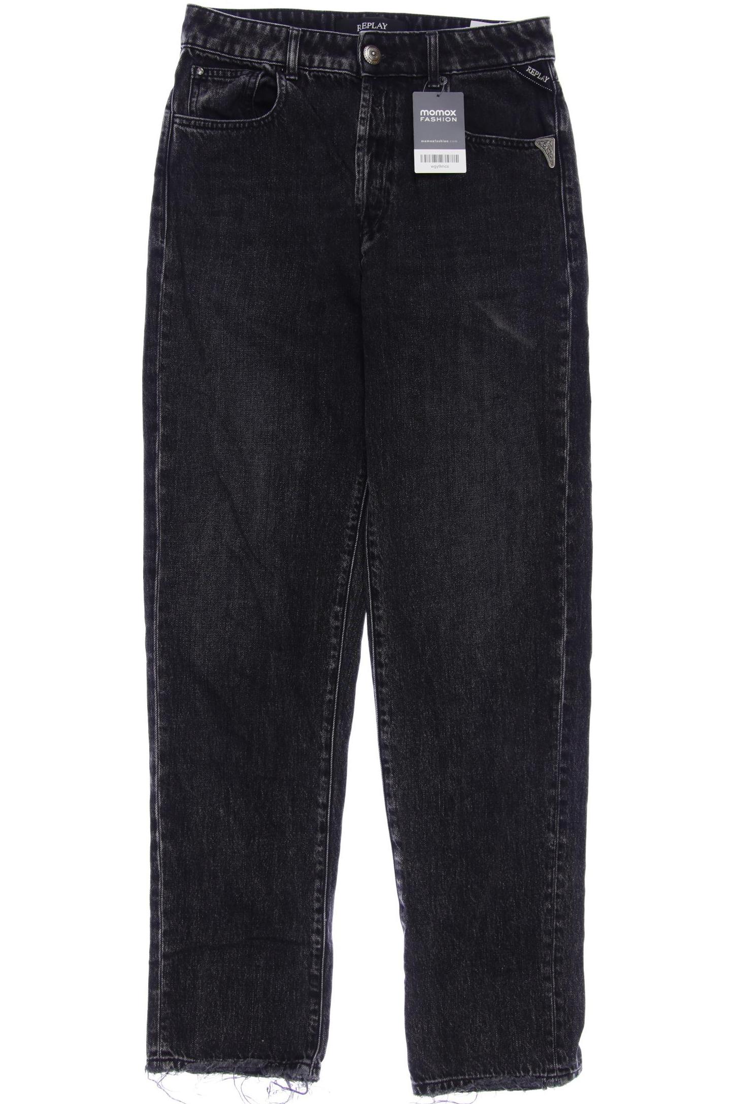 

Replay Damen Jeans, grau, Gr. 27