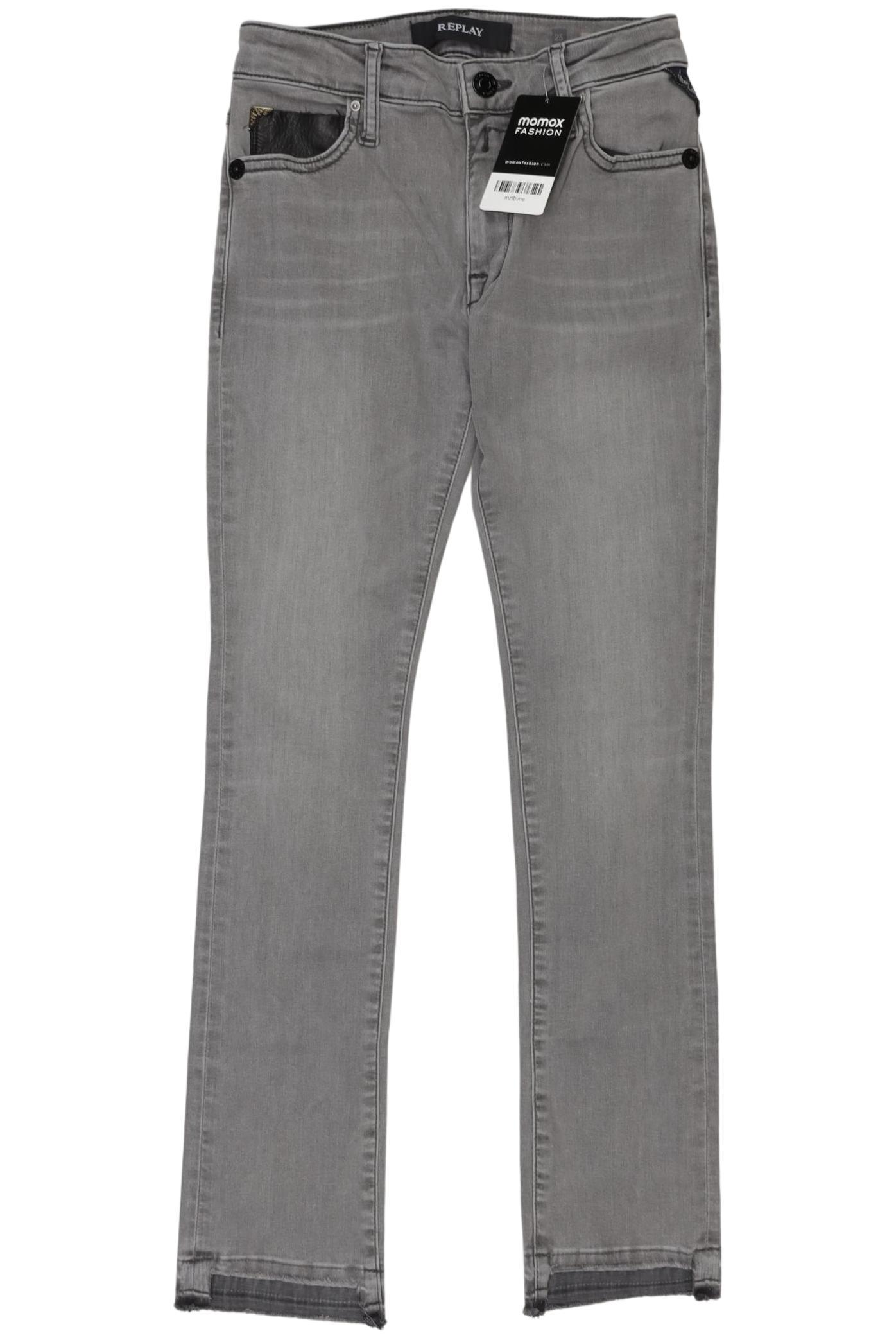 

Replay Damen Jeans, grau, Gr. 25