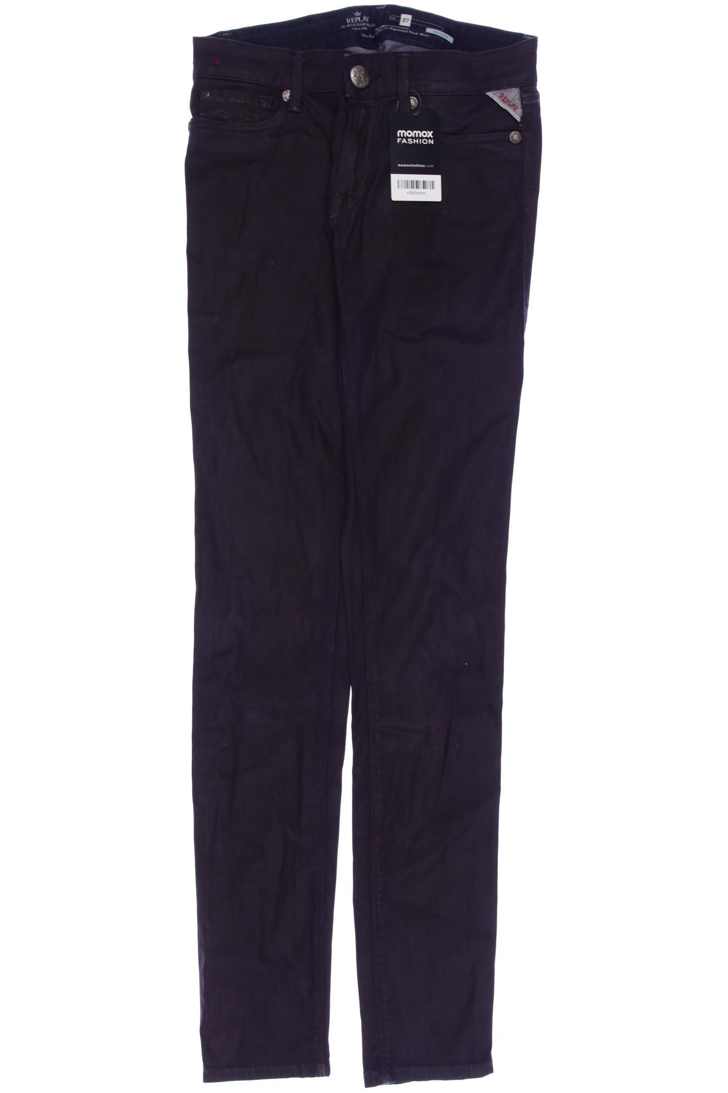 

Replay Damen Jeans, bordeaux