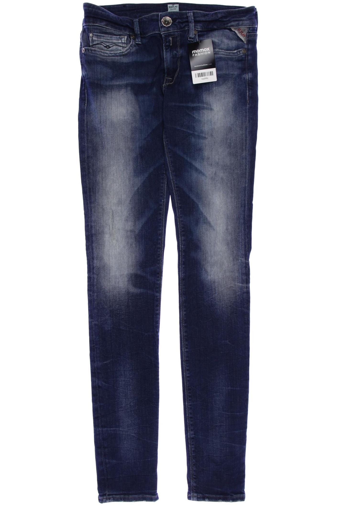 

Replay Damen Jeans, blau, Gr. 27