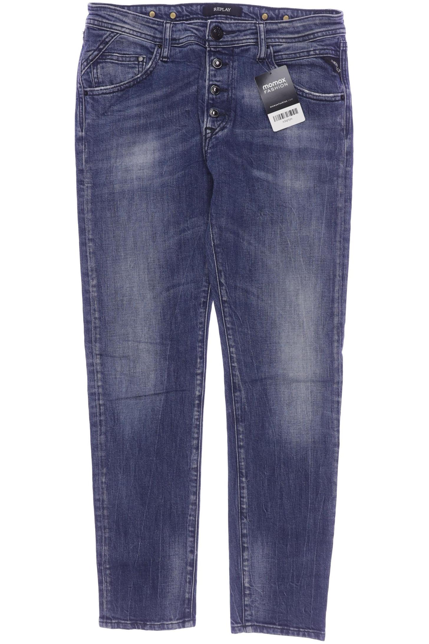 

Replay Damen Jeans, blau, Gr. 26