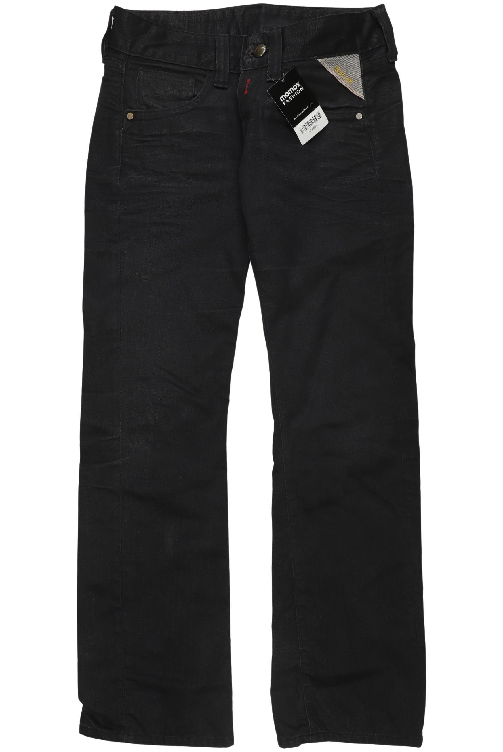 

Replay Damen Jeans, schwarz, Gr. 28