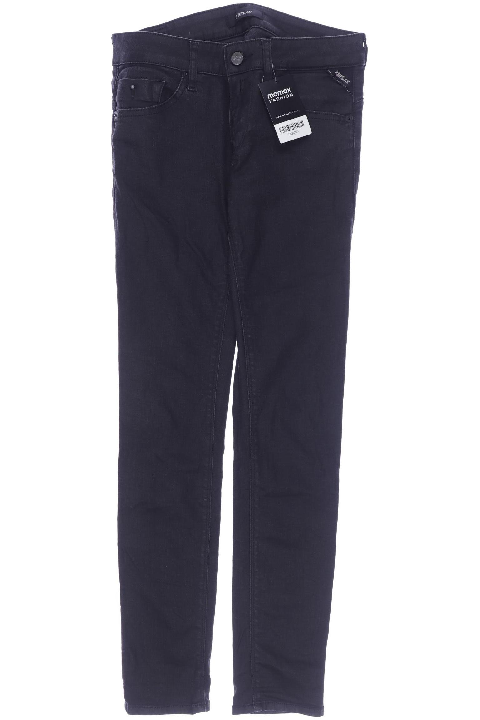 

Replay Damen Jeans, grau, Gr. 27