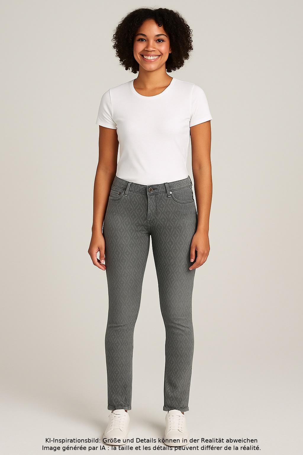 

Replay Damen Jeans, grau, Gr. 27