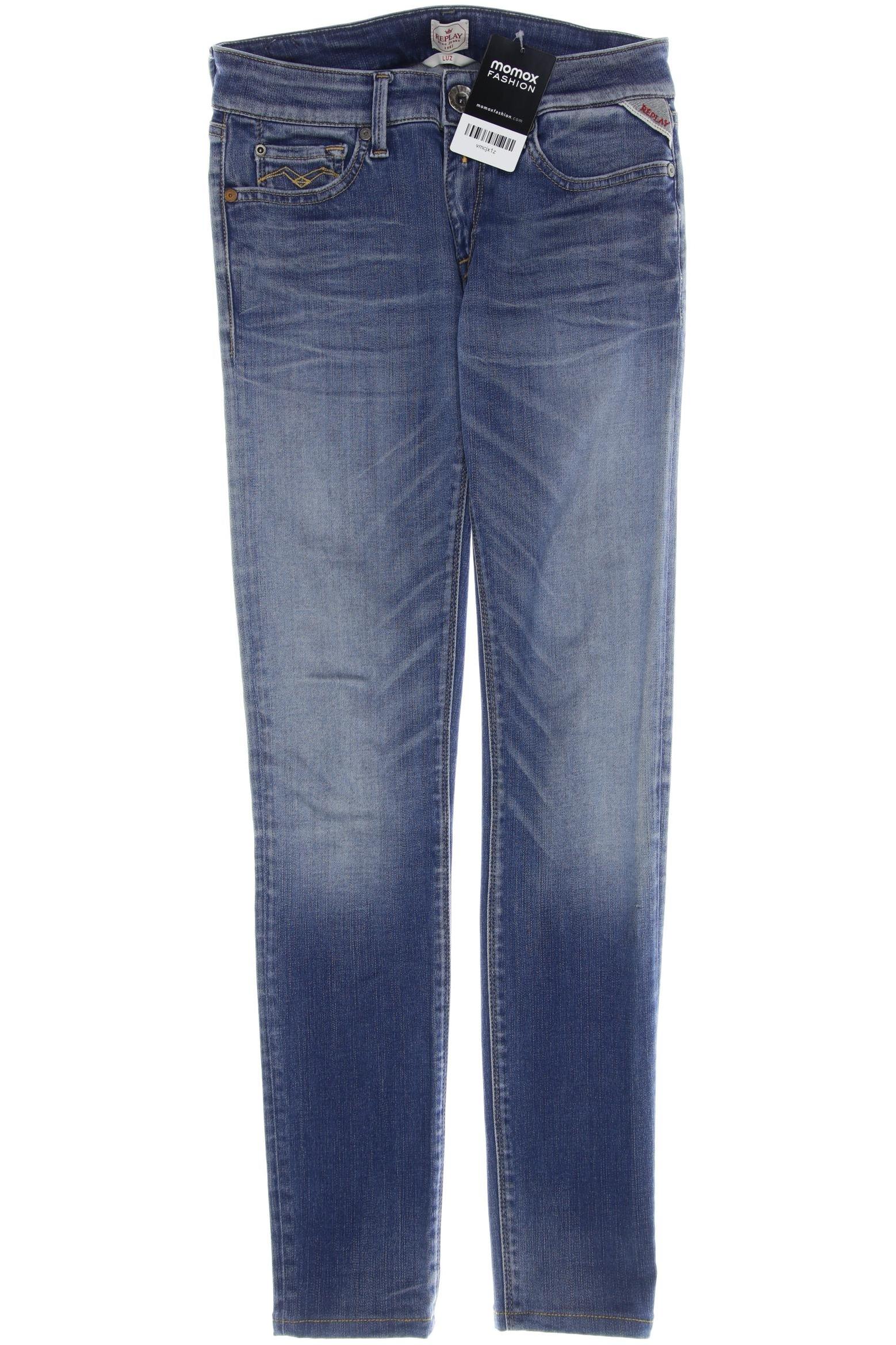 

Replay Damen Jeans, blau, Gr. 25