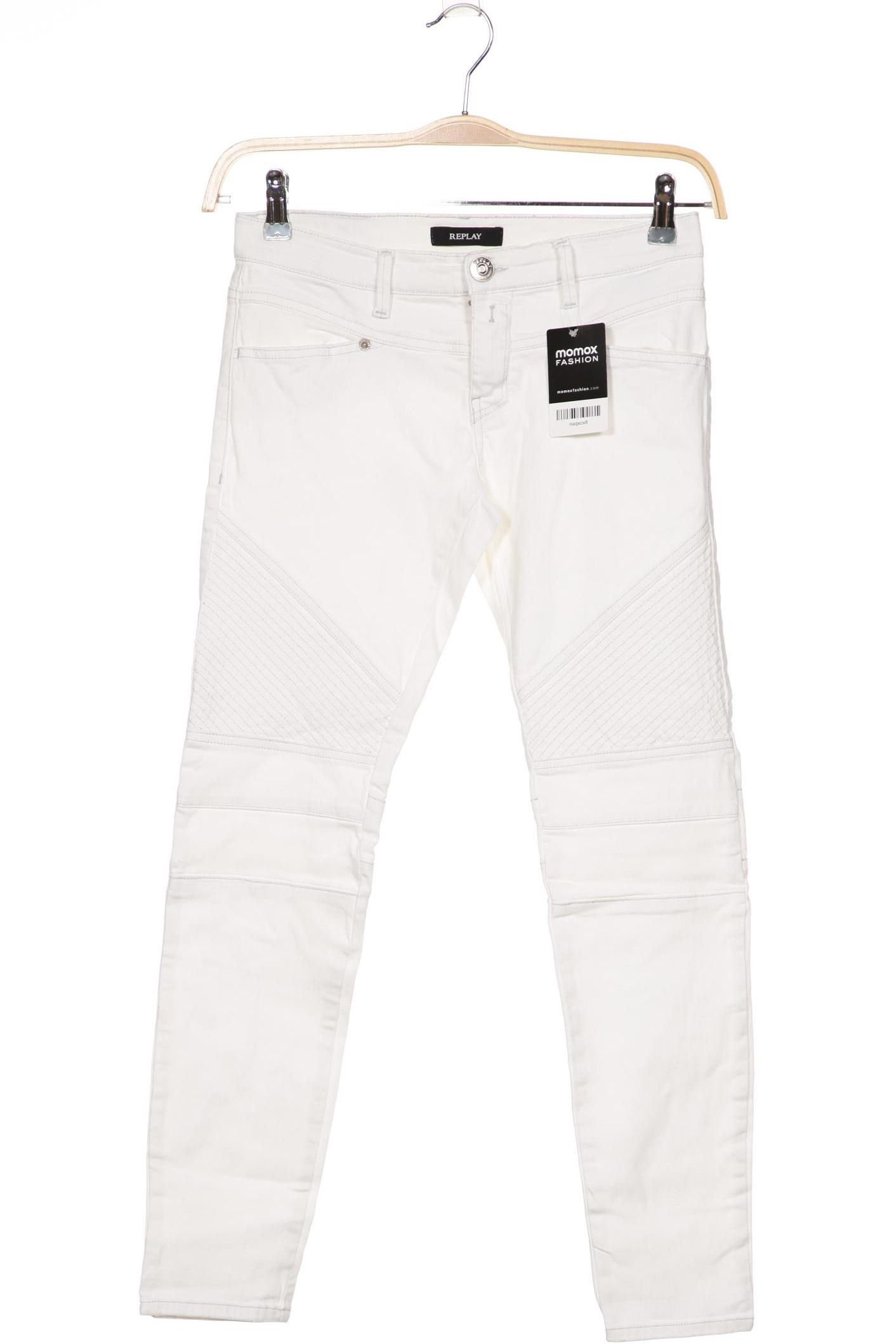 

Replay Damen Jeans, weiß