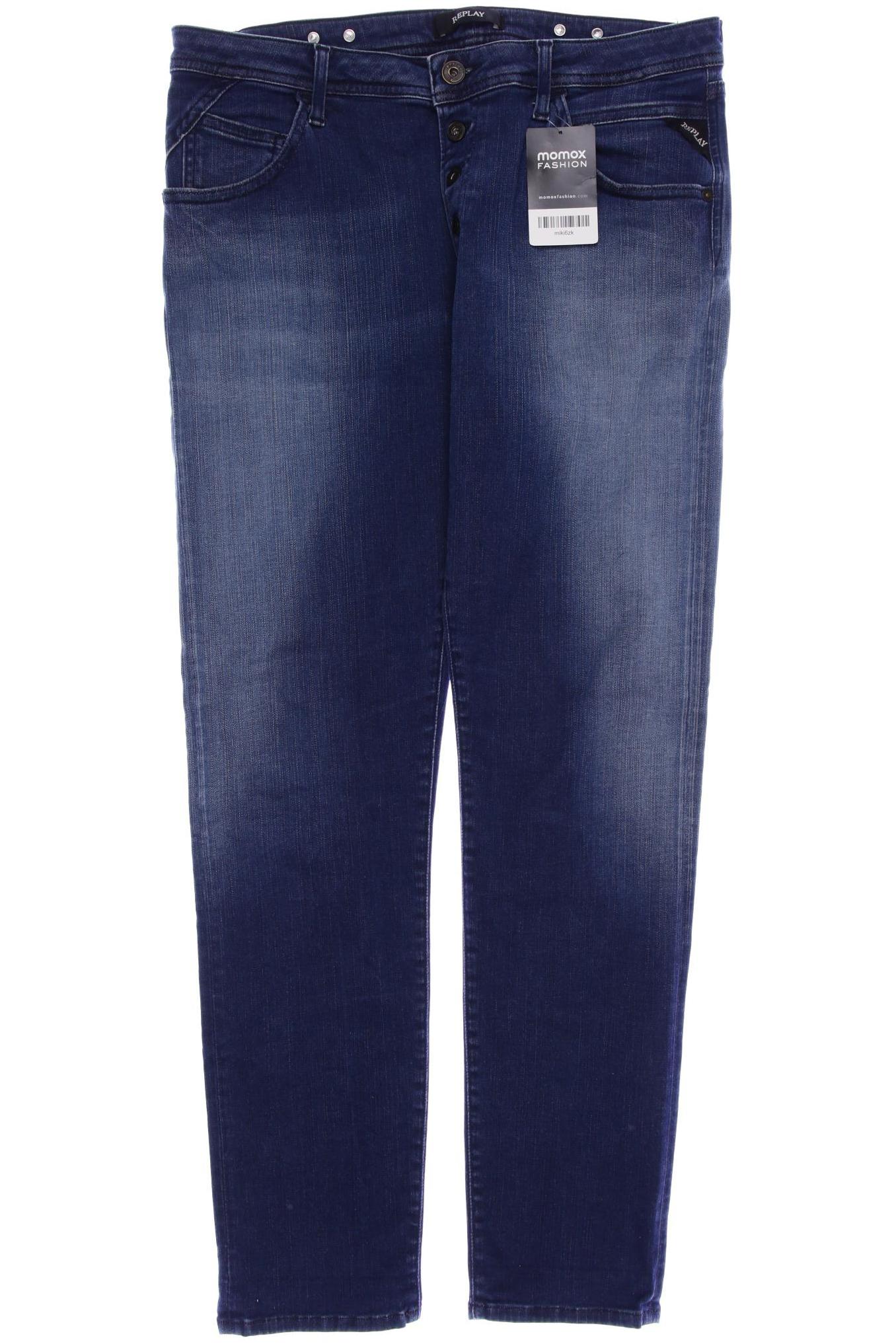 

Replay Damen Jeans, blau