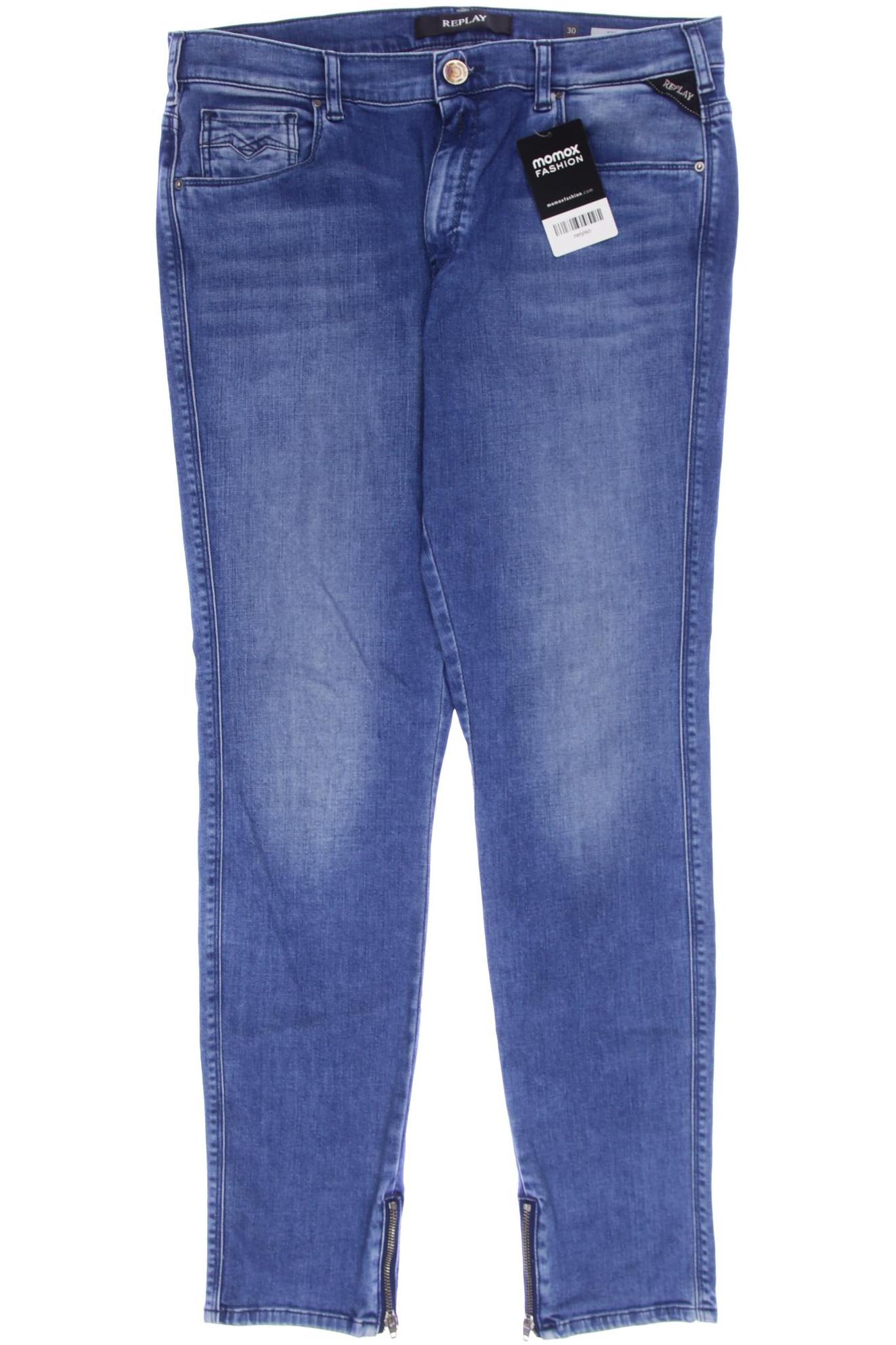 

Replay Damen Jeans, blau