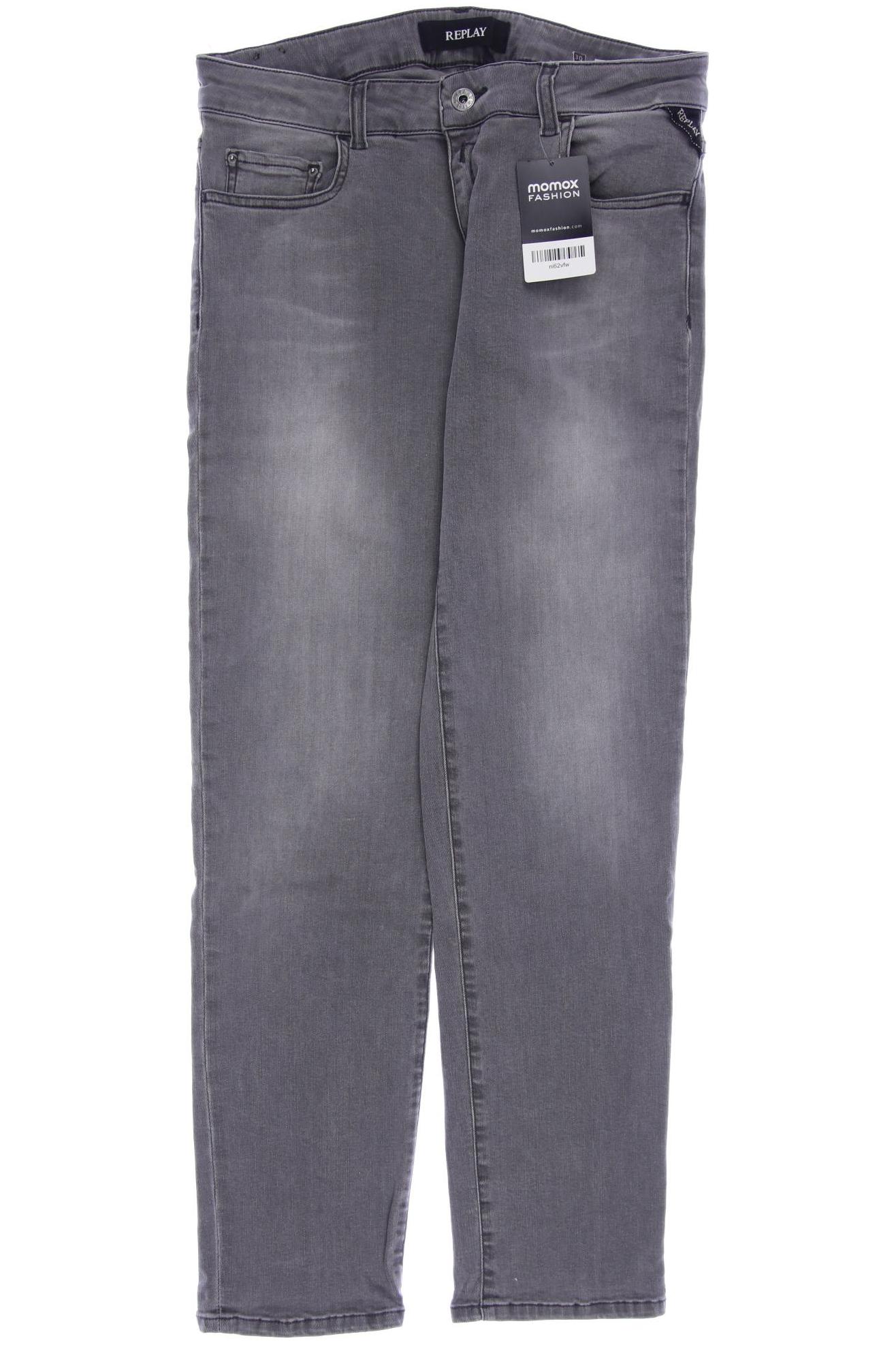 

Replay Damen Jeans, grau