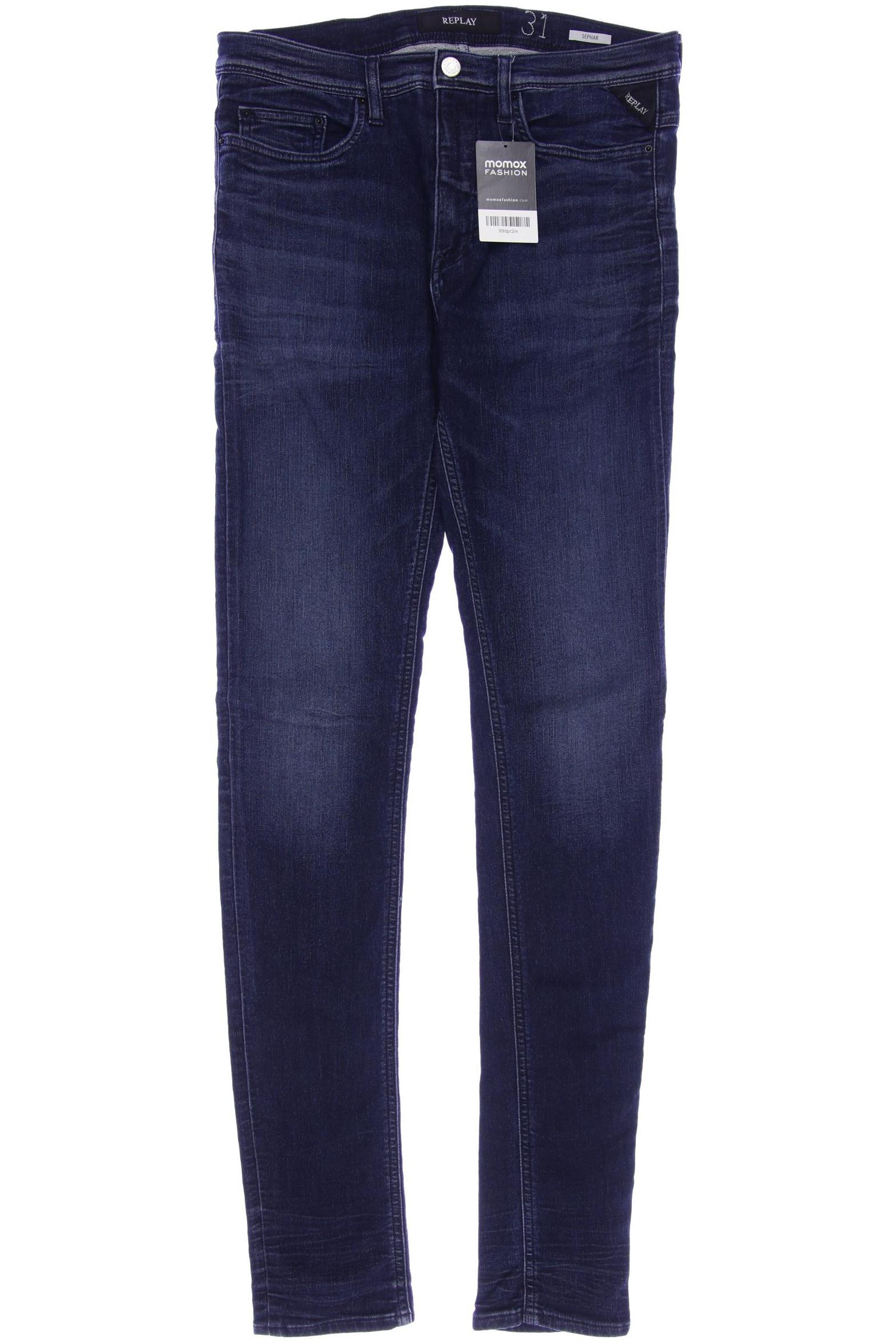 

Replay Damen Jeans, marineblau, Gr. 31