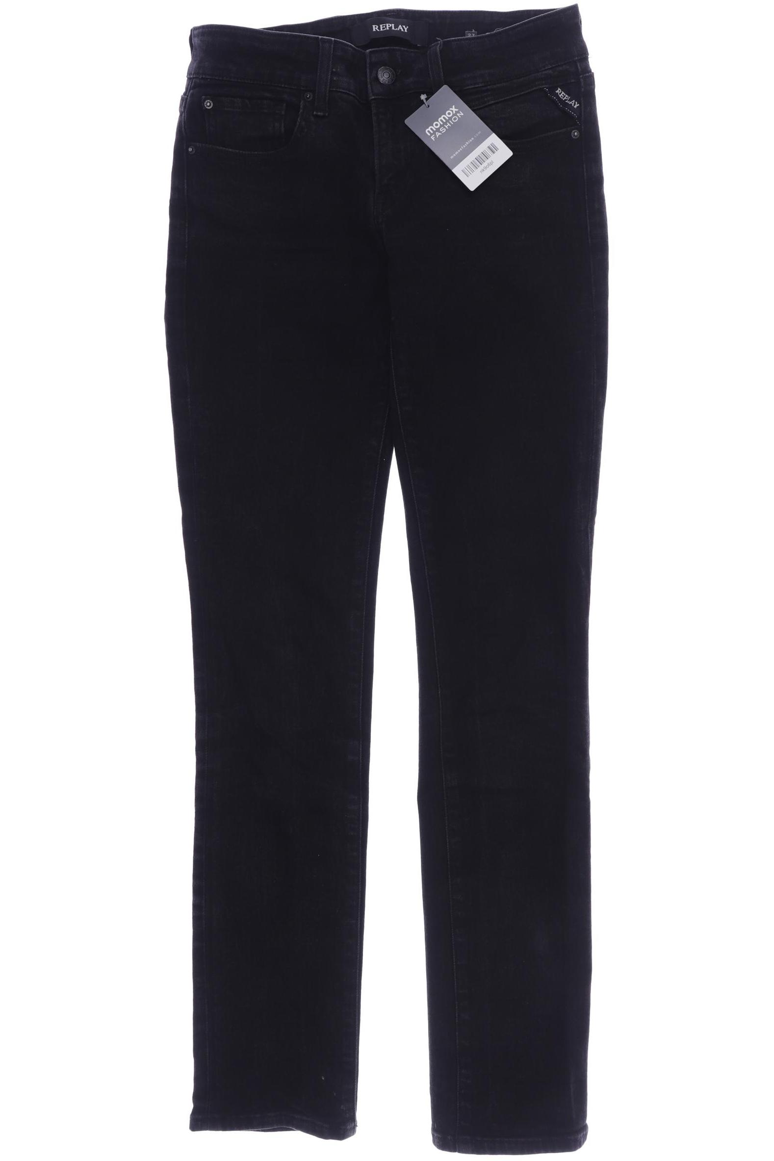 

Replay Damen Jeans, schwarz