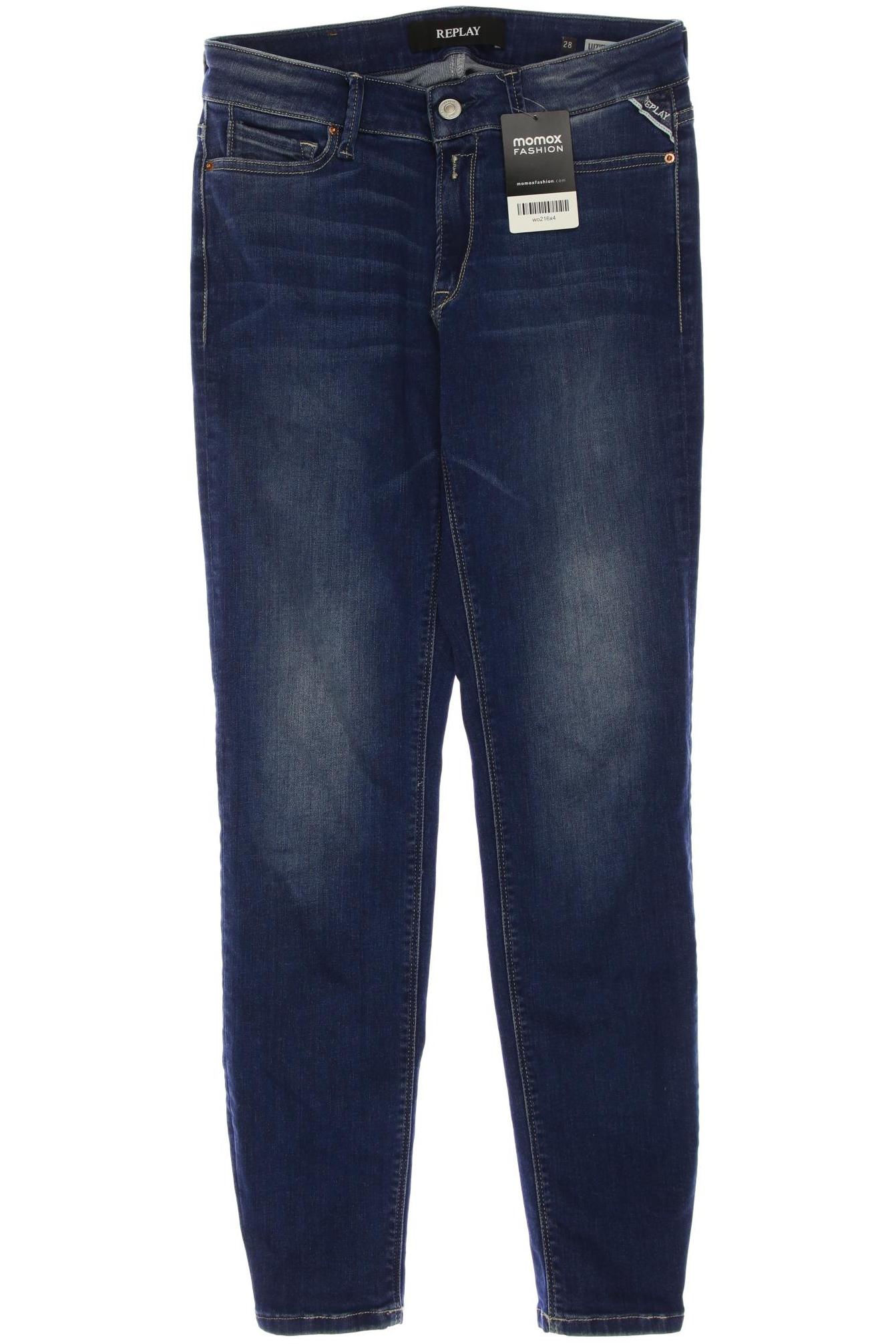 

Replay Damen Jeans, blau