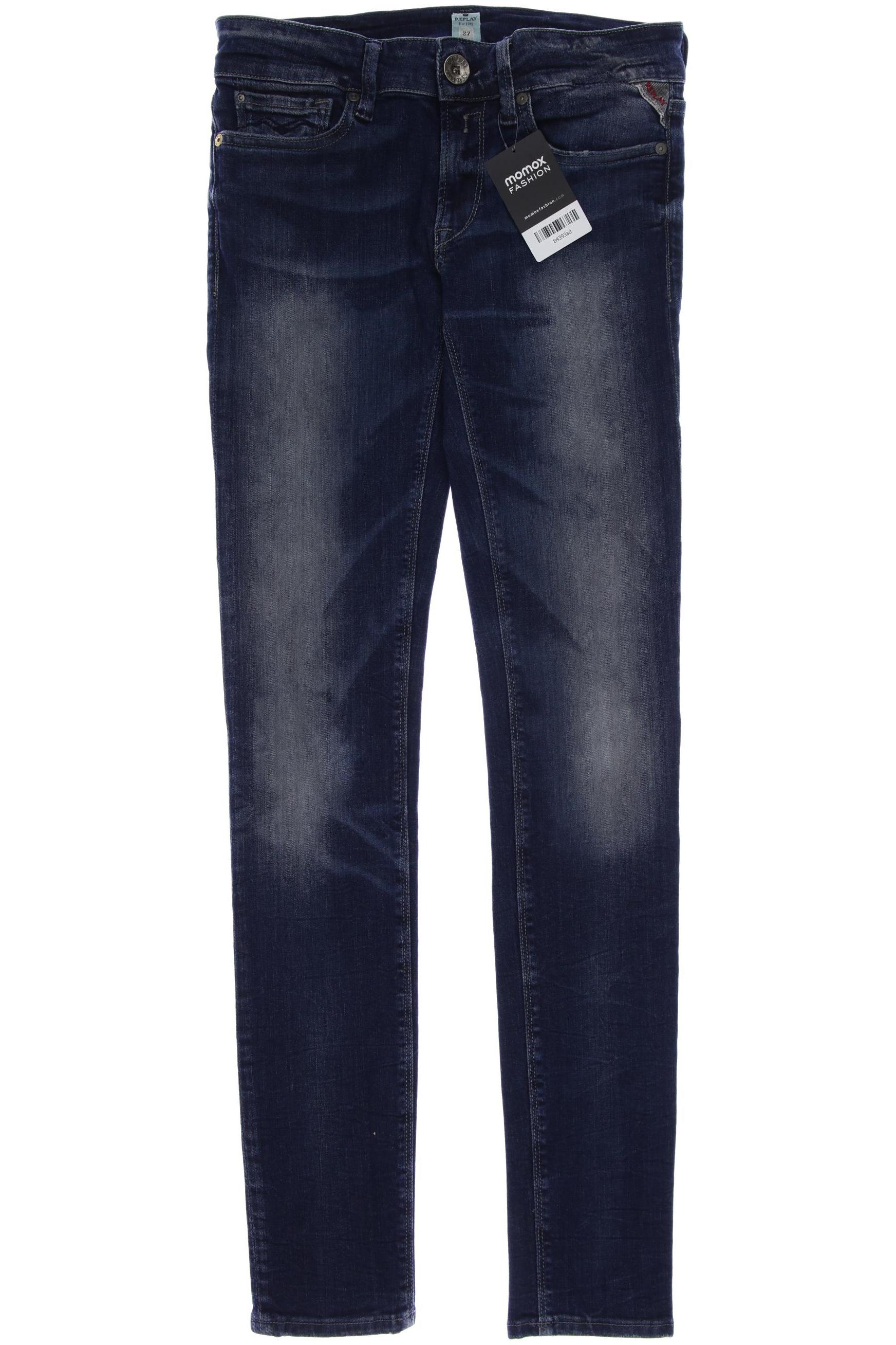 

Replay Damen Jeans, marineblau, Gr. 27