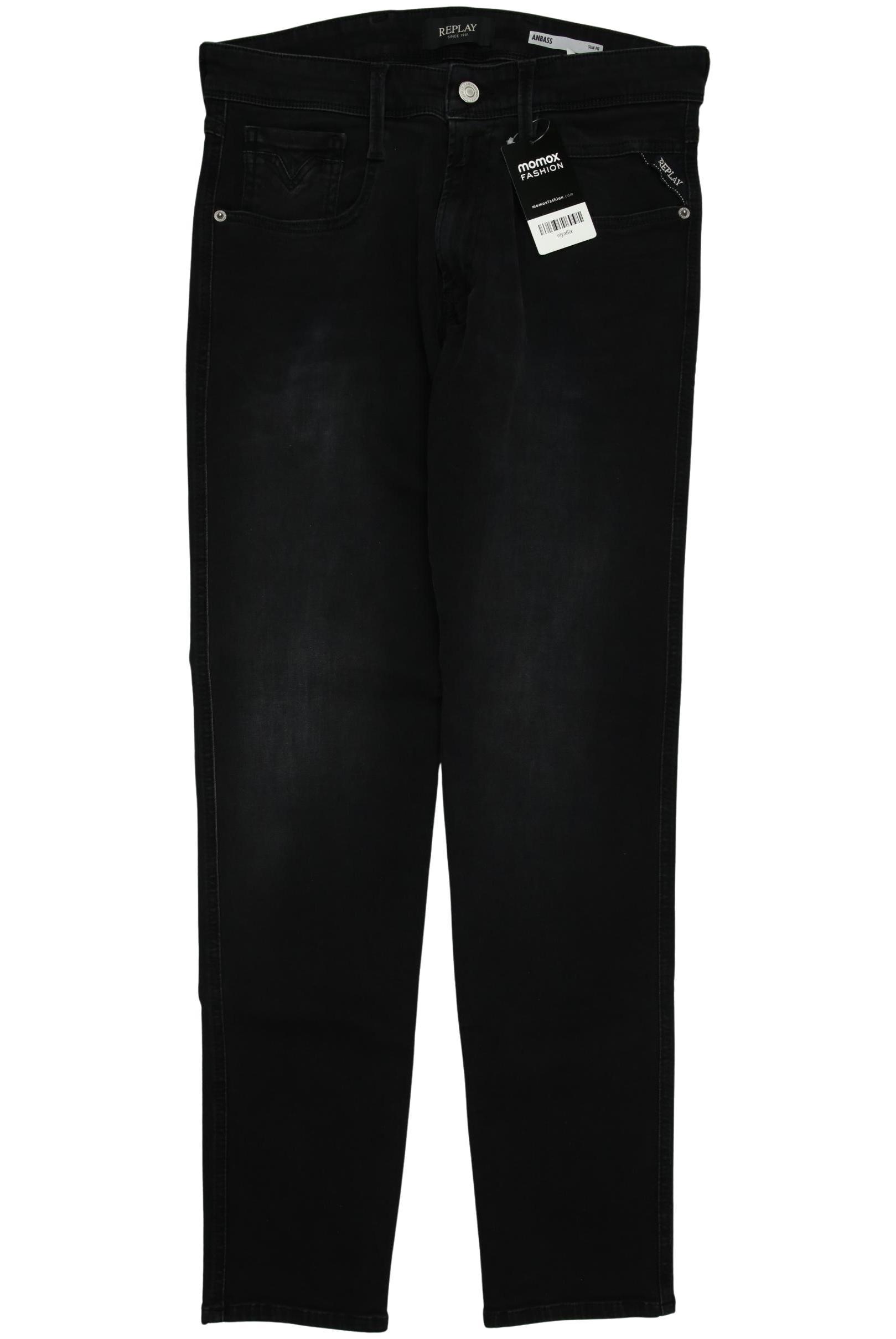 

Replay Damen Jeans, schwarz, Gr. 31