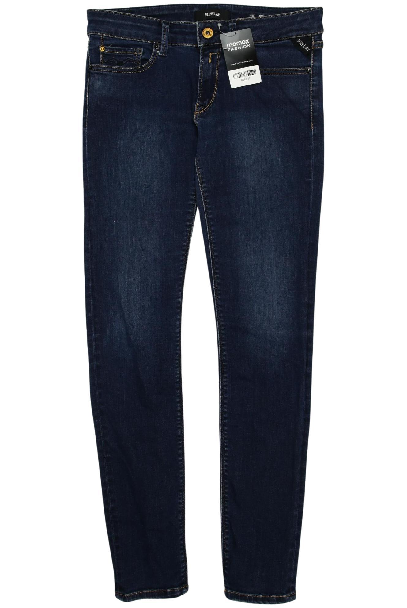 

Replay Damen Jeans, marineblau, Gr. 28