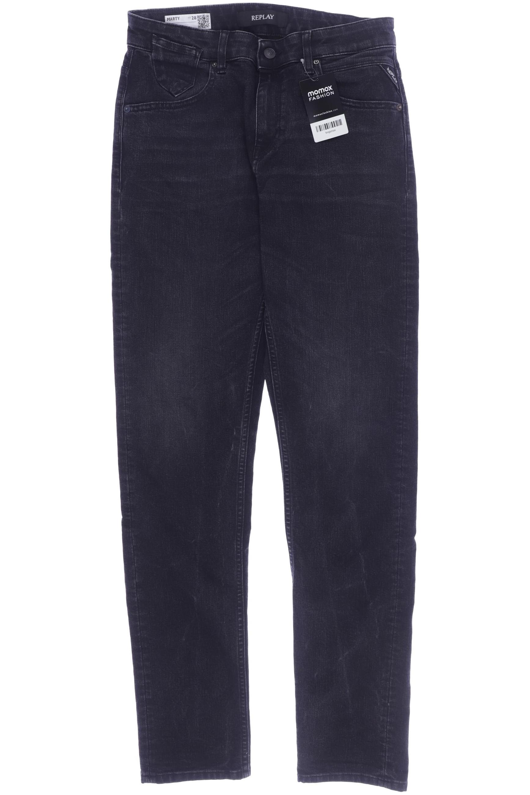 

Replay Damen Jeans, schwarz, Gr. 28