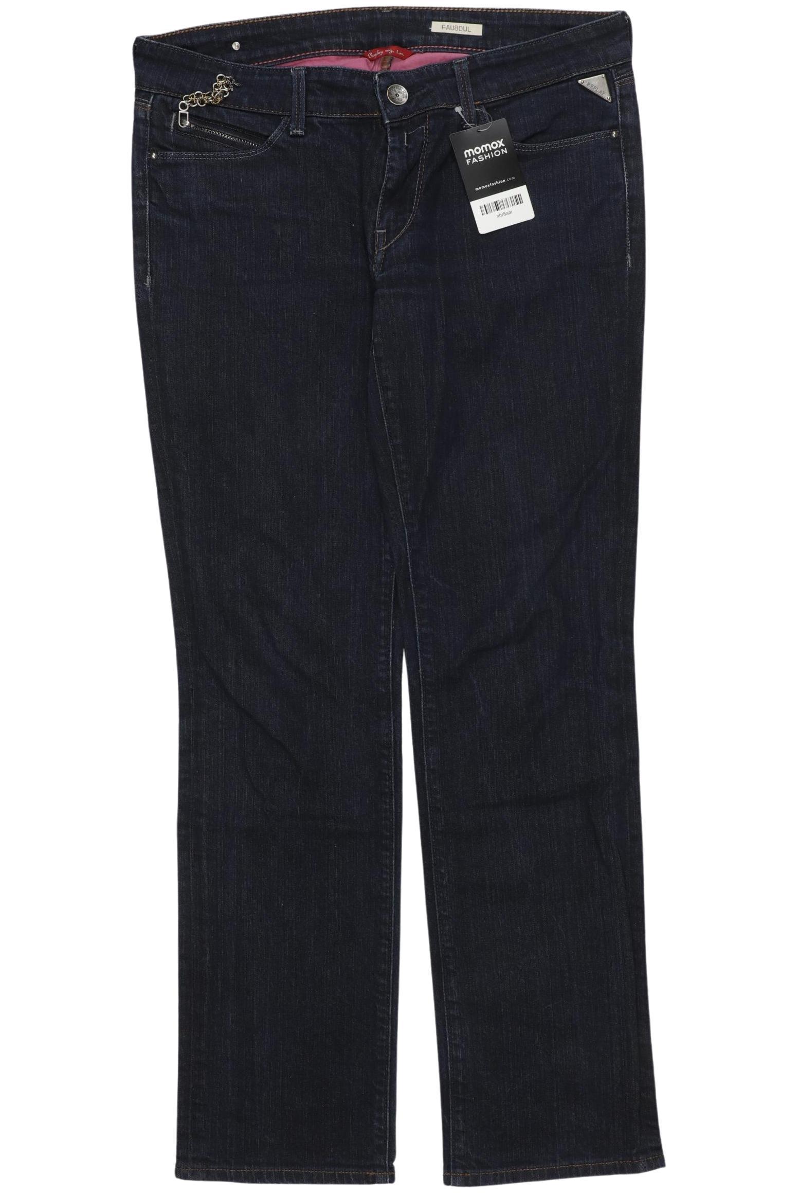 

Replay Damen Jeans, marineblau, Gr. 30