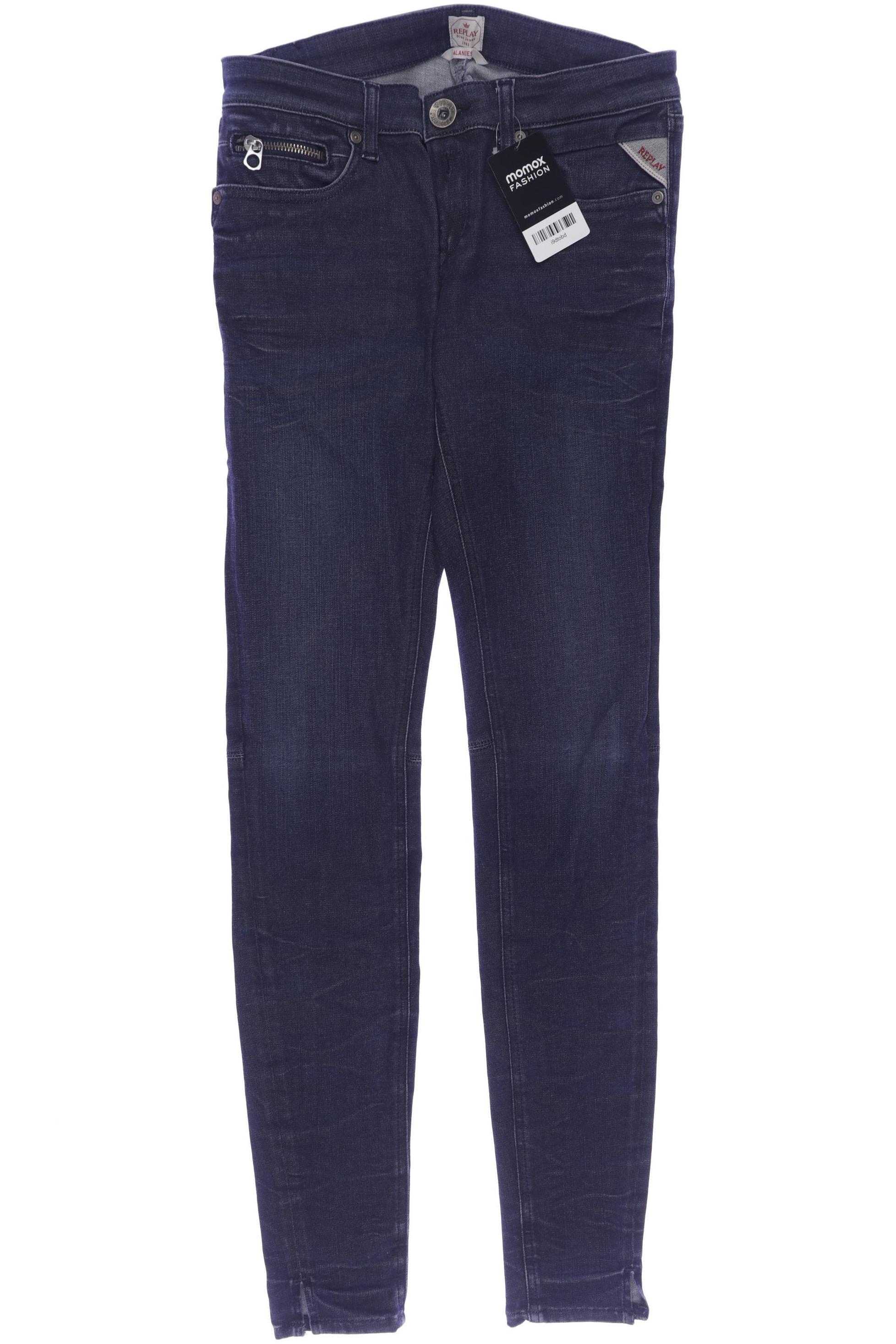 

Replay Damen Jeans, marineblau, Gr. 28