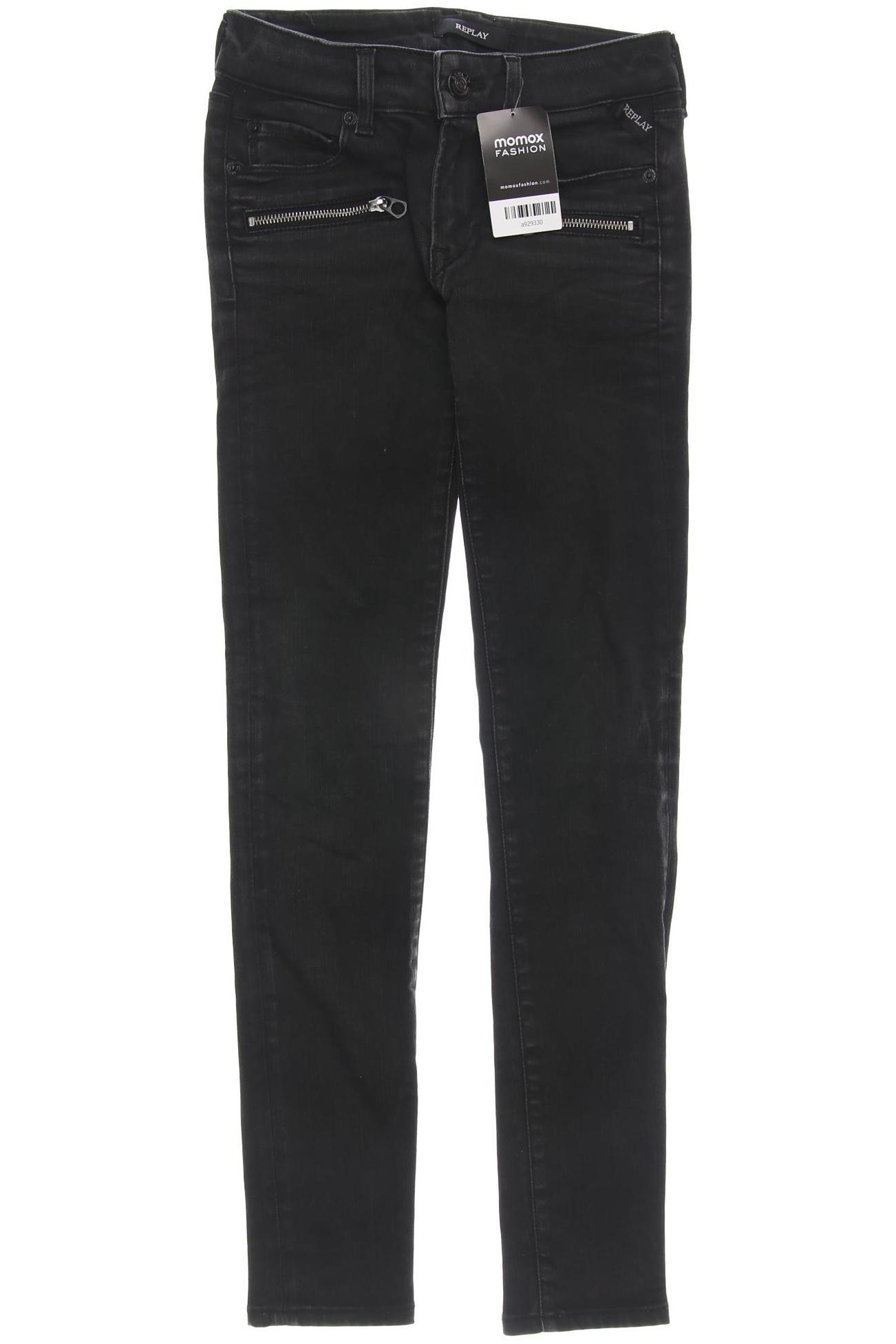 

Replay Damen Jeans, grau, Gr. 25