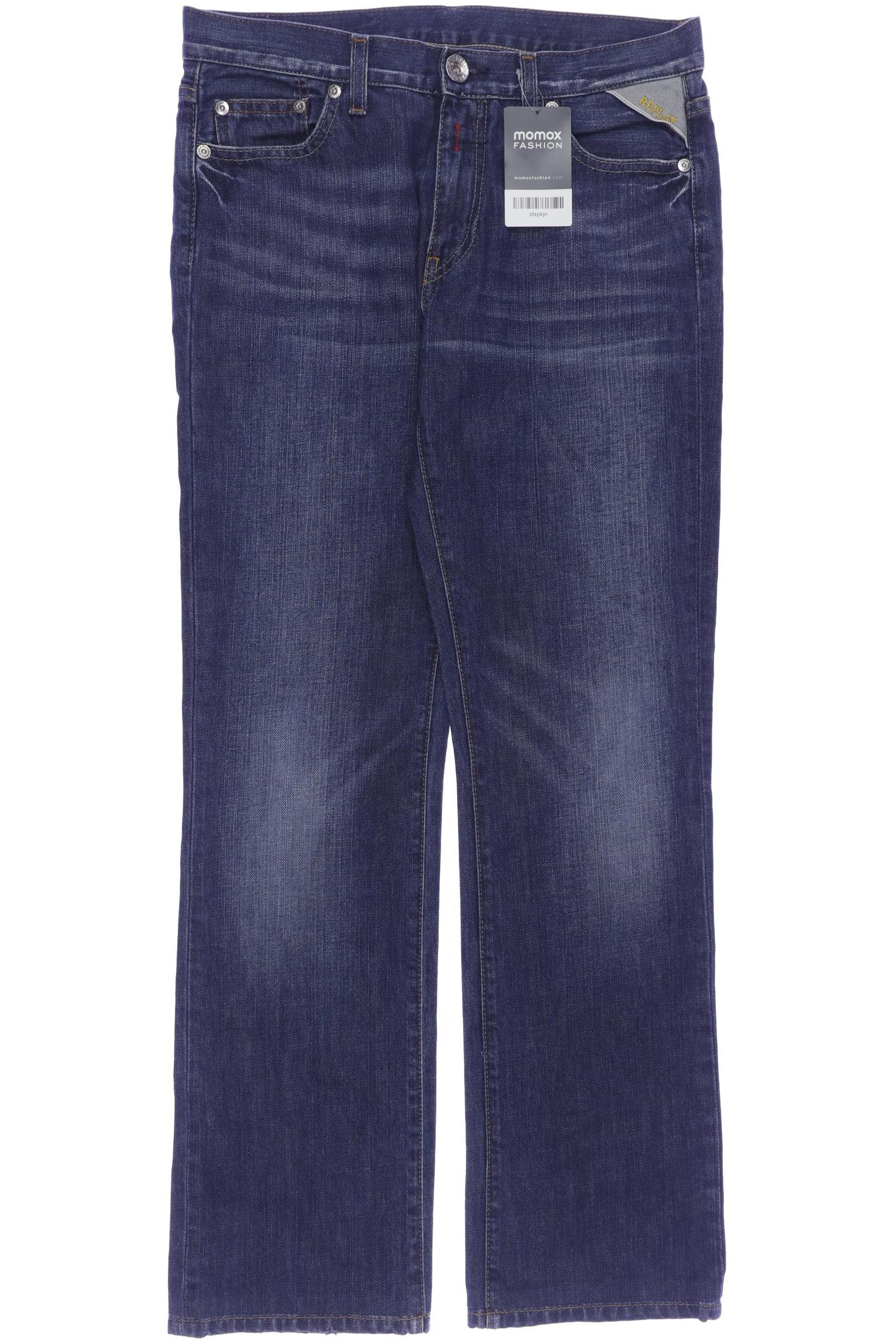 

Replay Damen Jeans, marineblau, Gr. 28