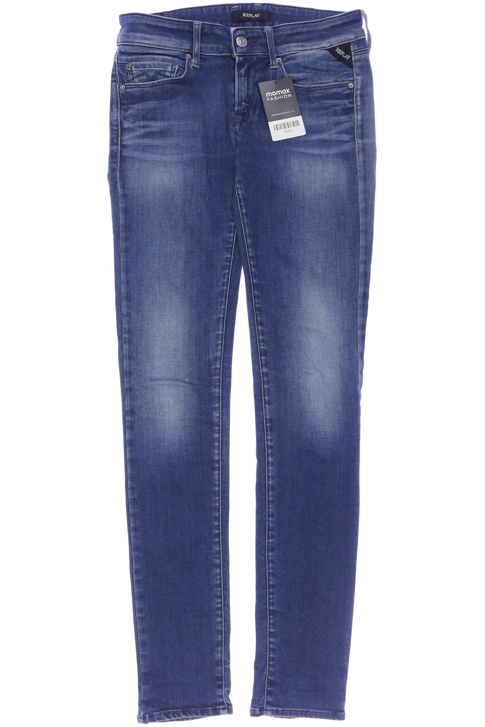 

Replay Damen Jeans, blau, Gr. 27