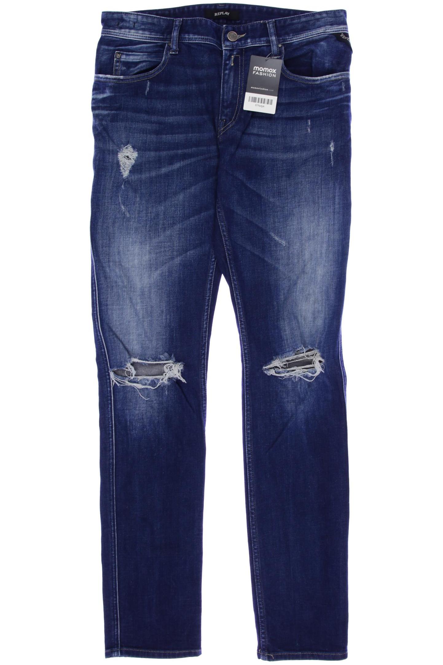 

Replay Damen Jeans, blau, Gr. 27