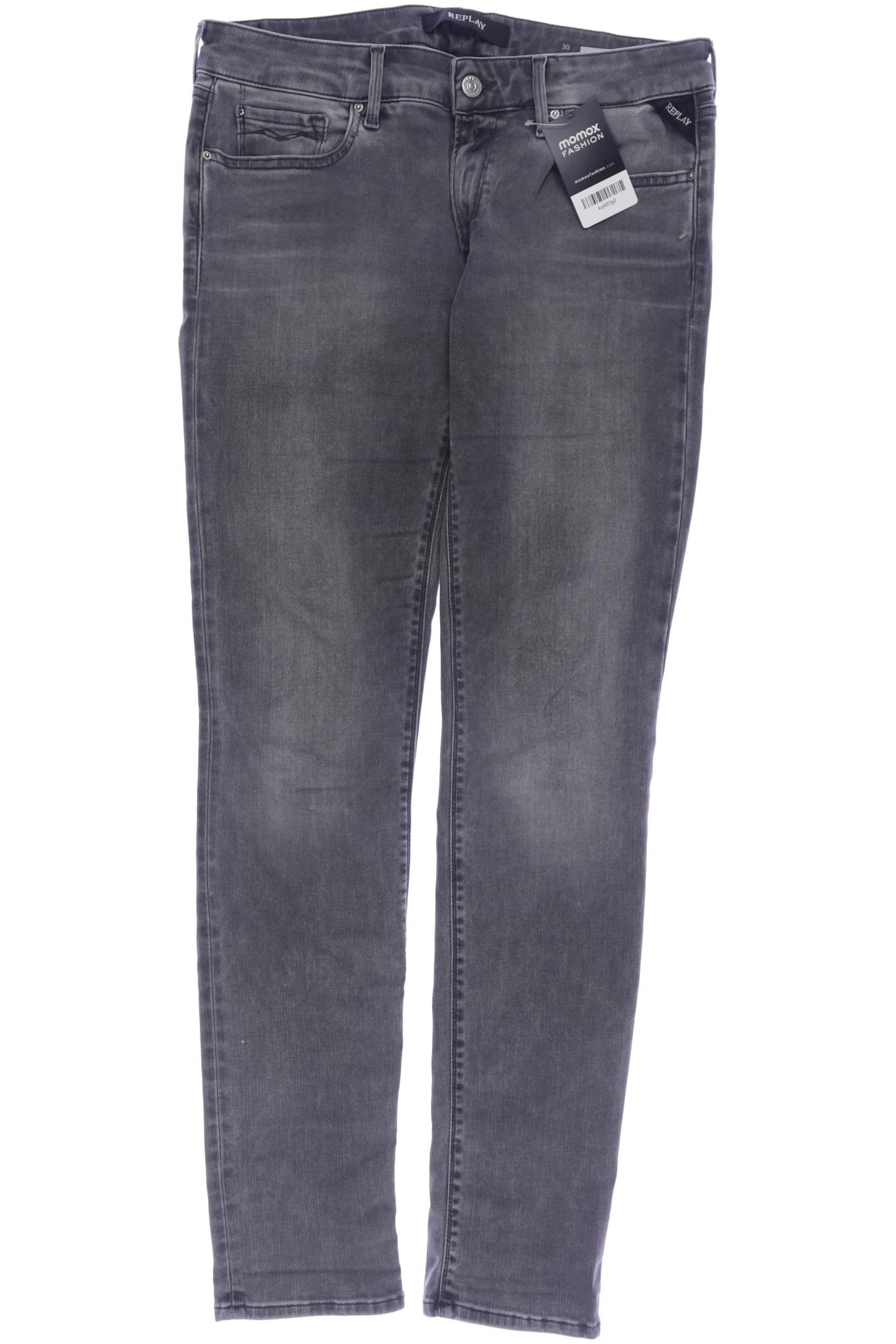 

Replay Damen Jeans, grau, Gr. 30