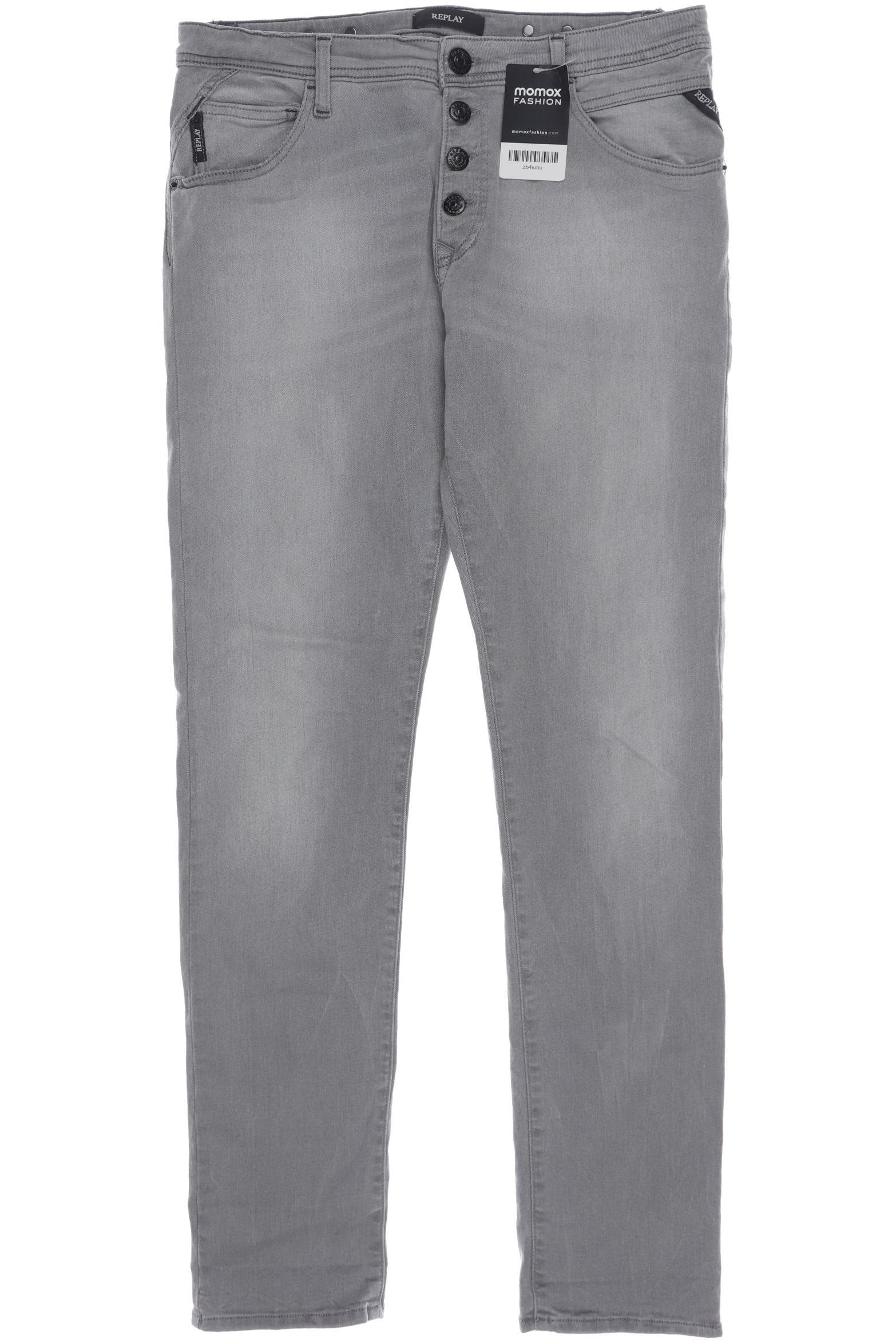 

Replay Damen Jeans, grau, Gr. 29