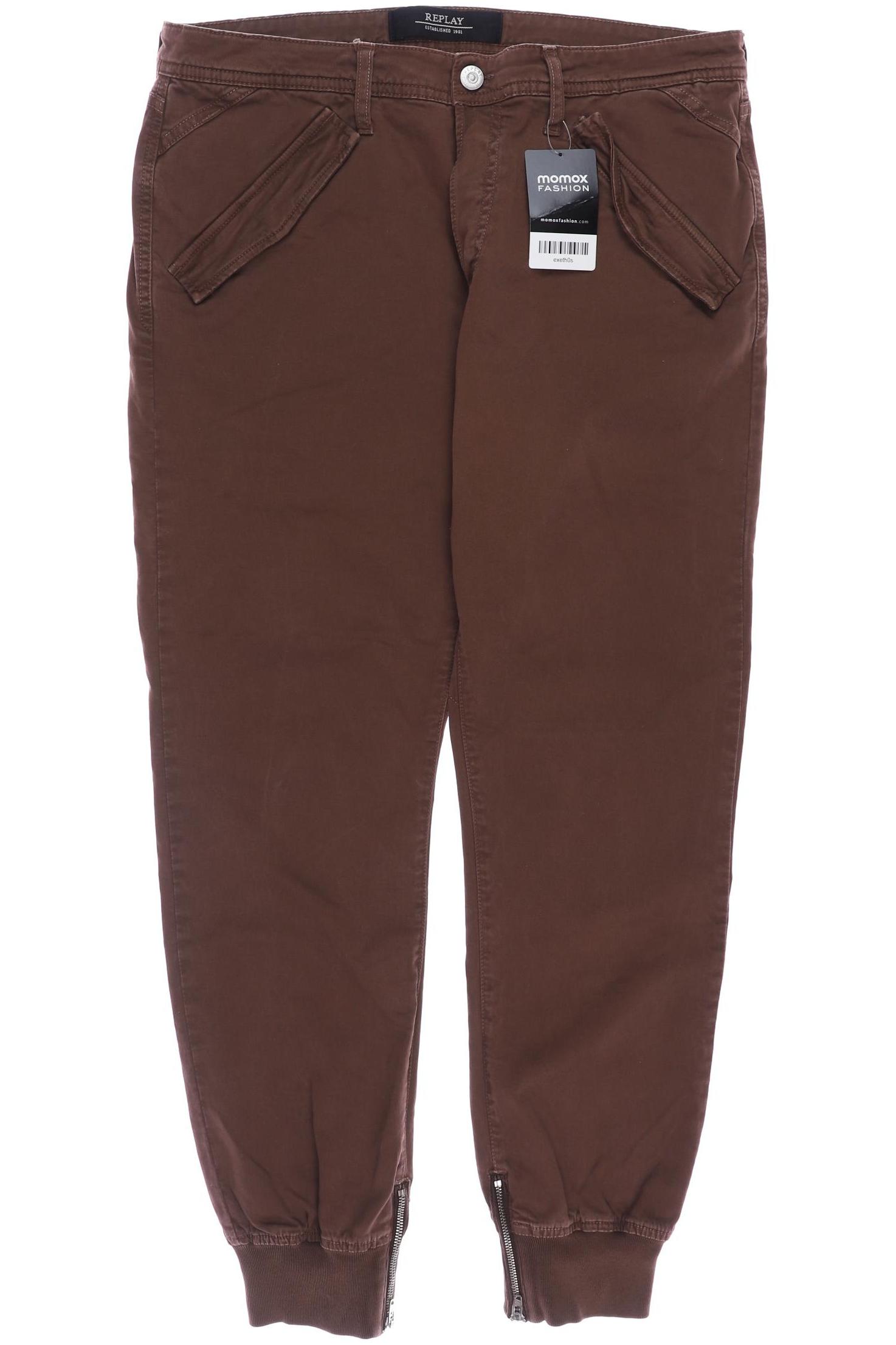 

Replay Damen Jeans, braun