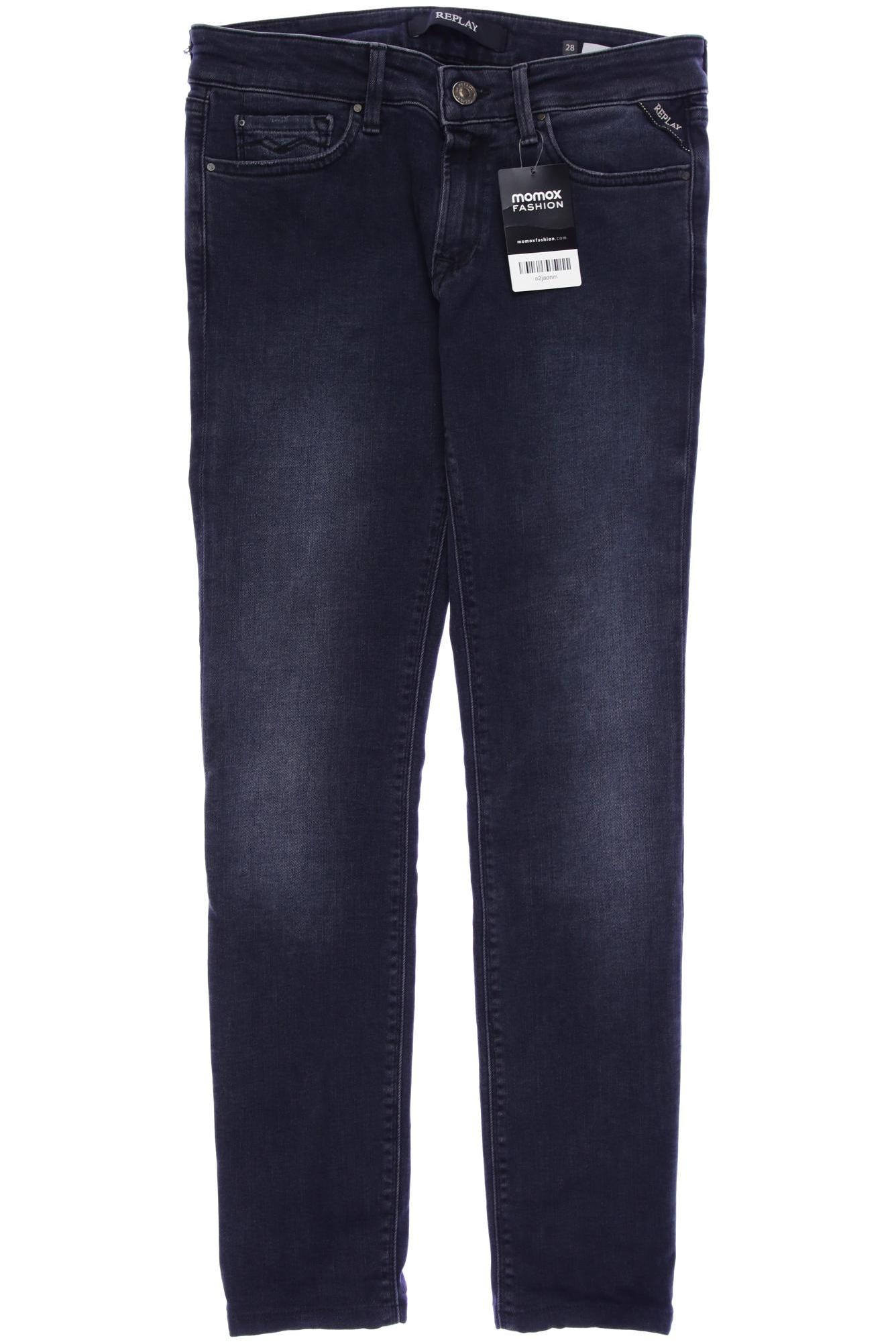 

Replay Damen Jeans, grau, Gr. 28