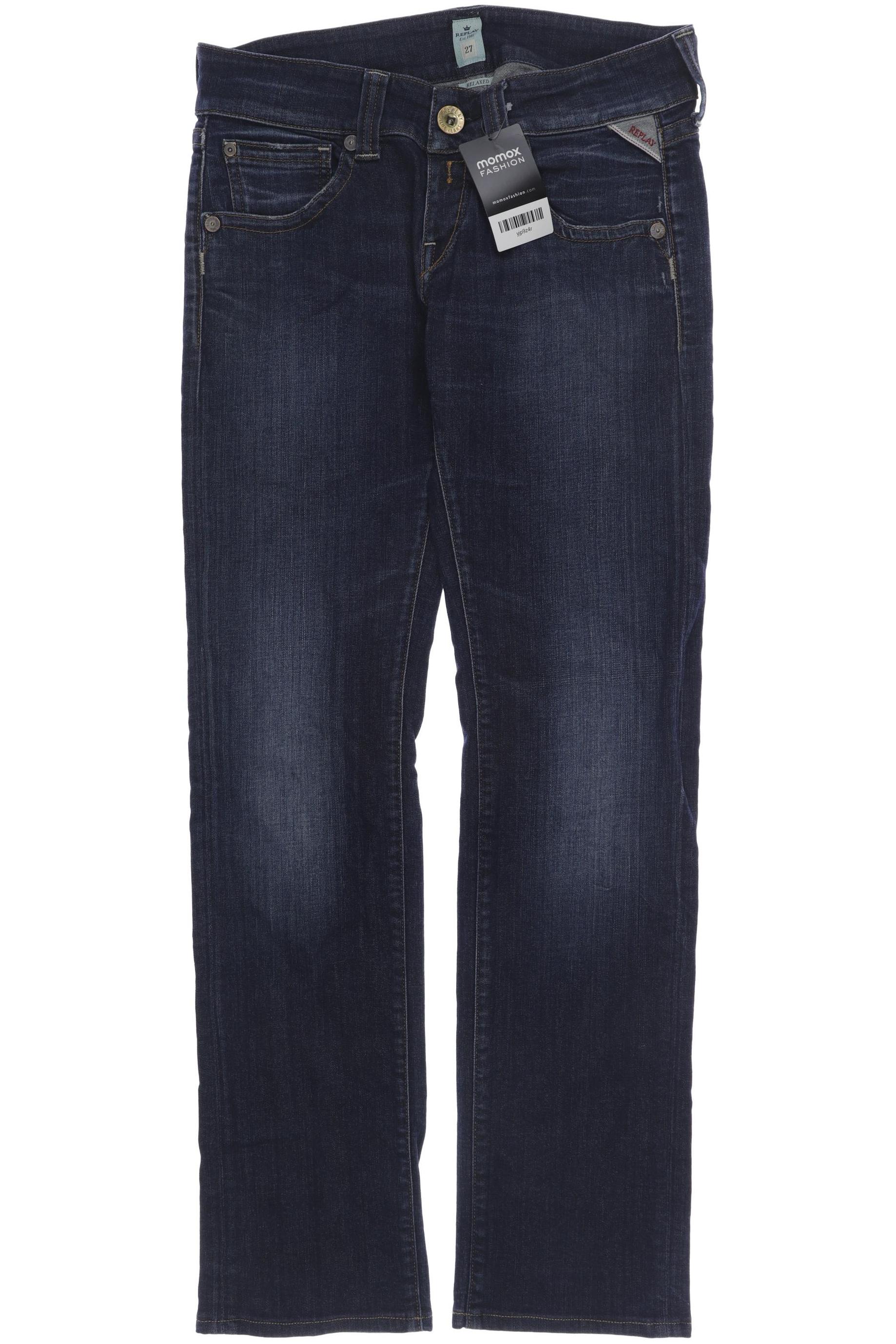 

Replay Damen Jeans, blau, Gr. 27