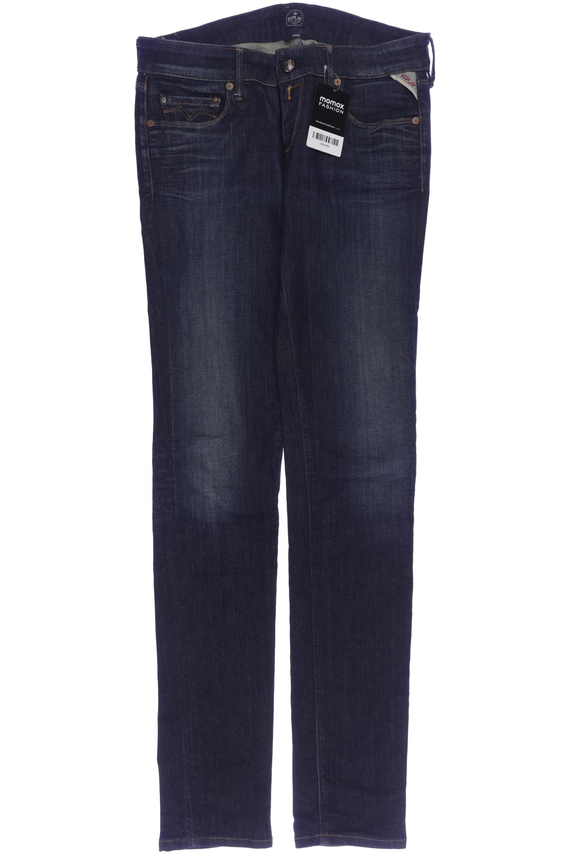 

Replay Damen Jeans, marineblau, Gr. 29