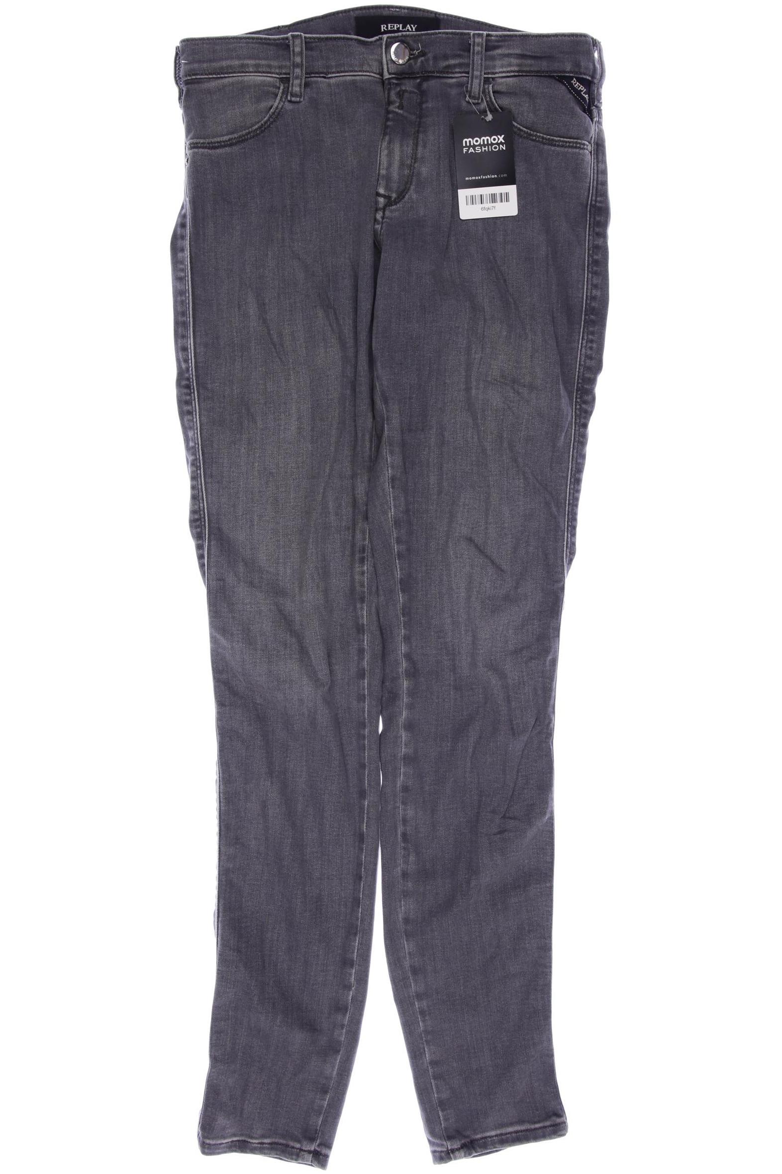 

Replay Damen Jeans, grau, Gr. 26
