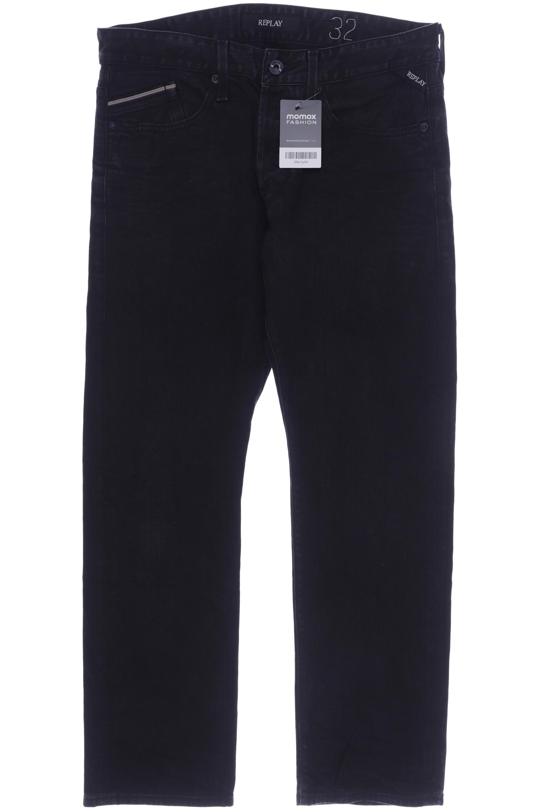

Replay Damen Jeans, schwarz