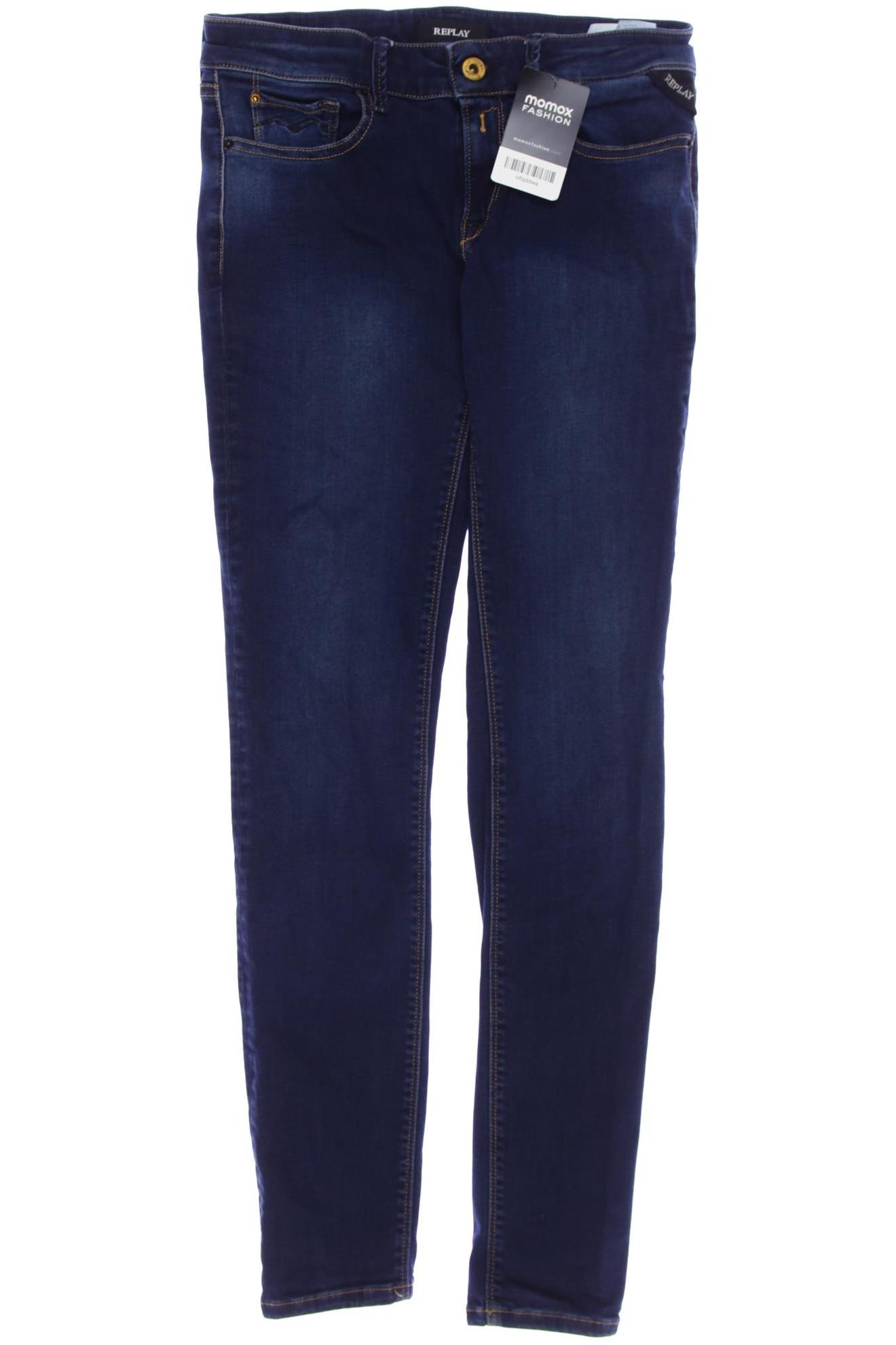

Replay Damen Jeans, marineblau, Gr. 27