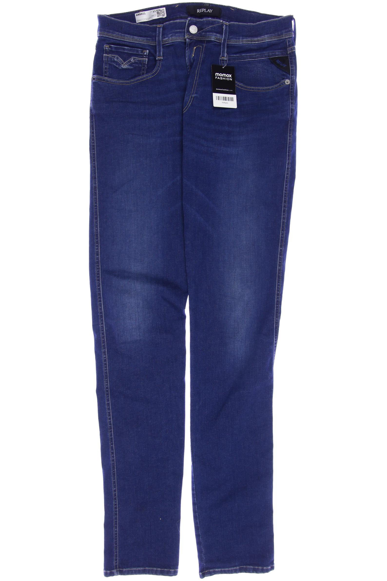 

Replay Damen Jeans, blau, Gr. 33