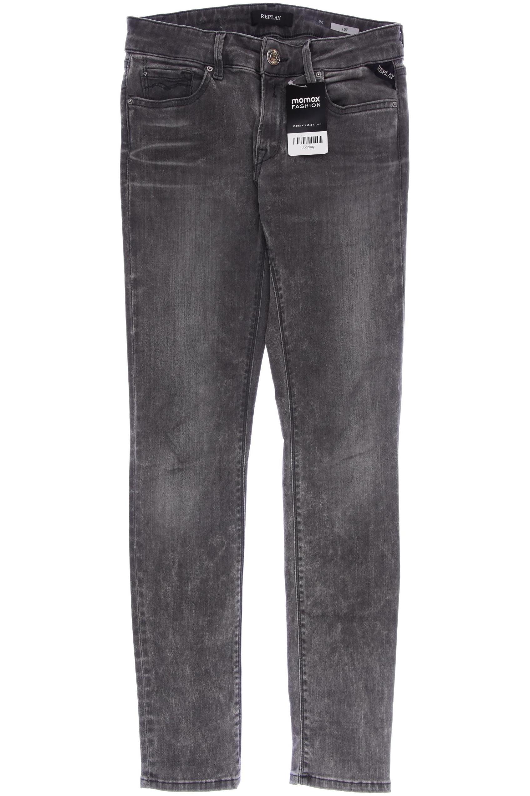 

Replay Damen Jeans, grau, Gr. 26