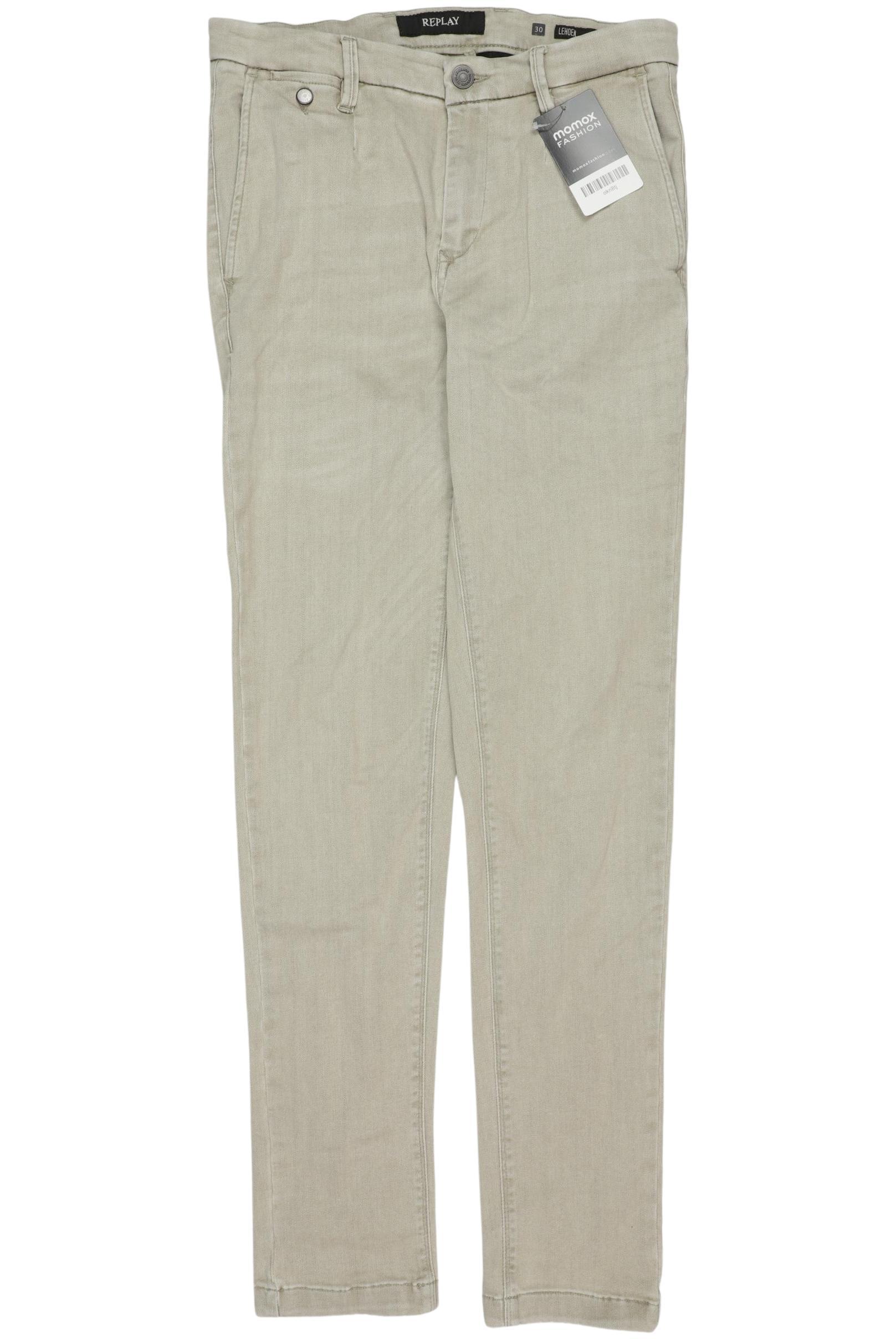 

Replay Damen Jeans, beige, Gr. 30