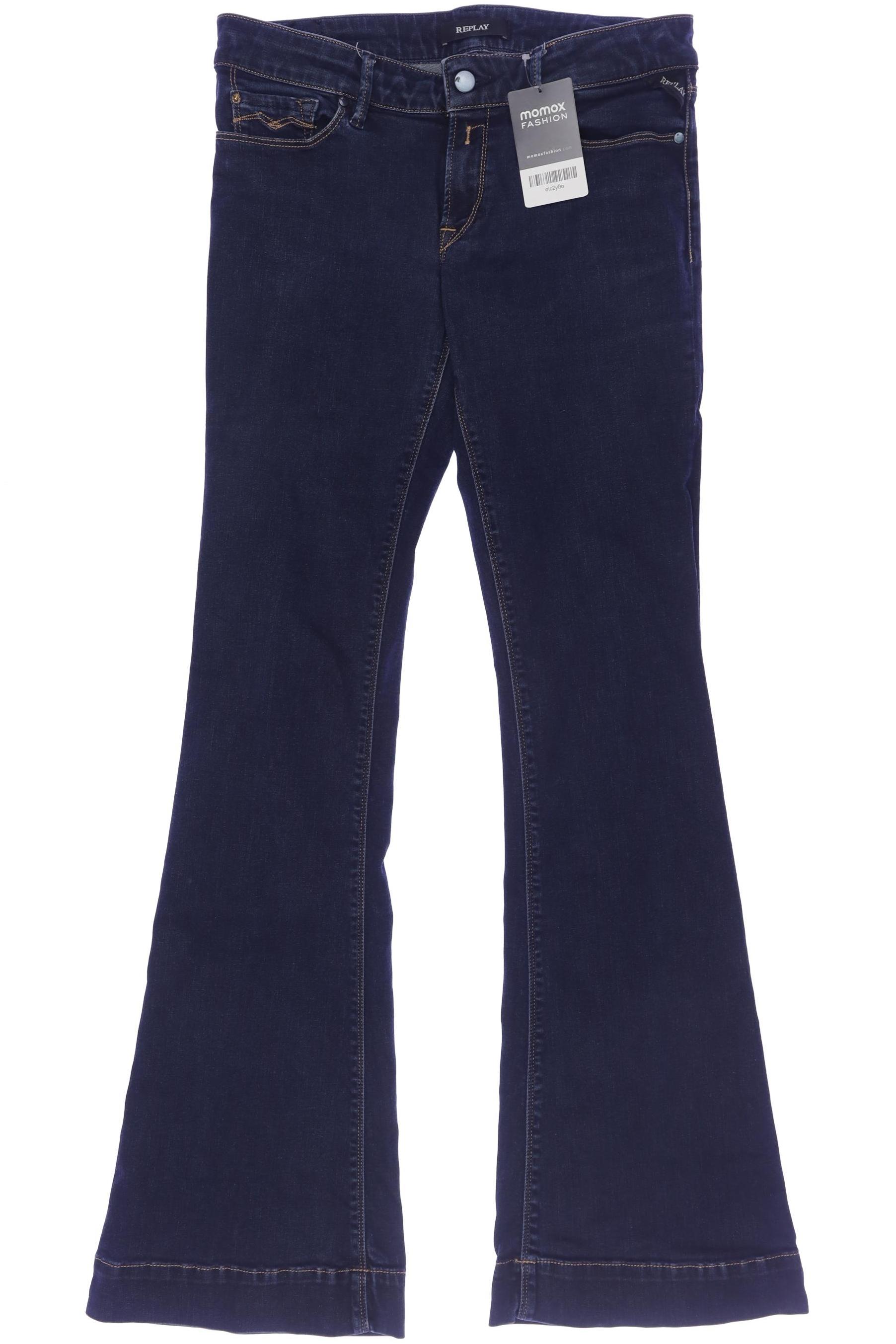 

Replay Damen Jeans, marineblau, Gr. 28