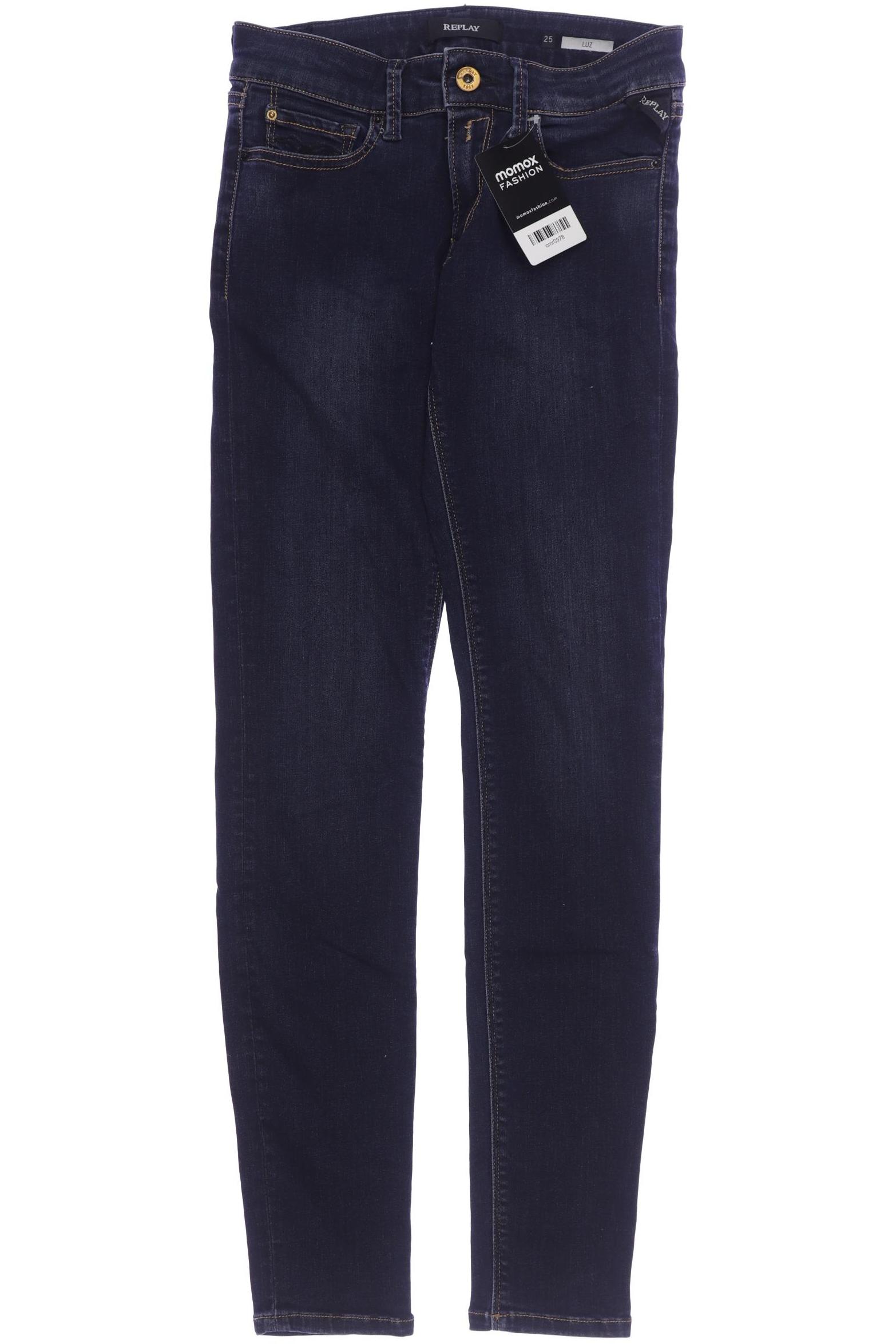 

Replay Damen Jeans, marineblau, Gr. 25