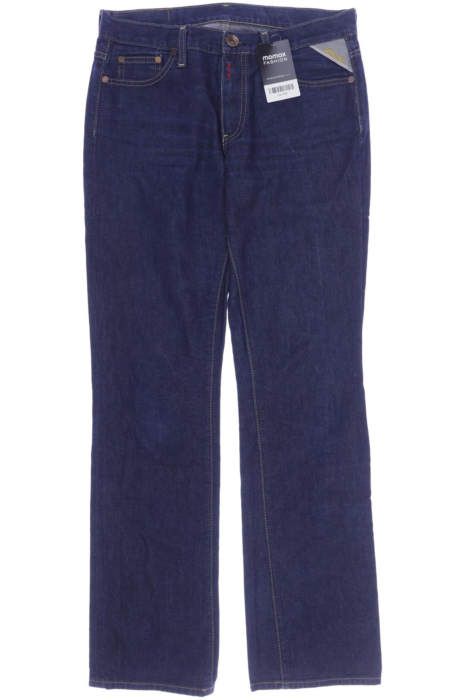 

Replay Damen Jeans, blau