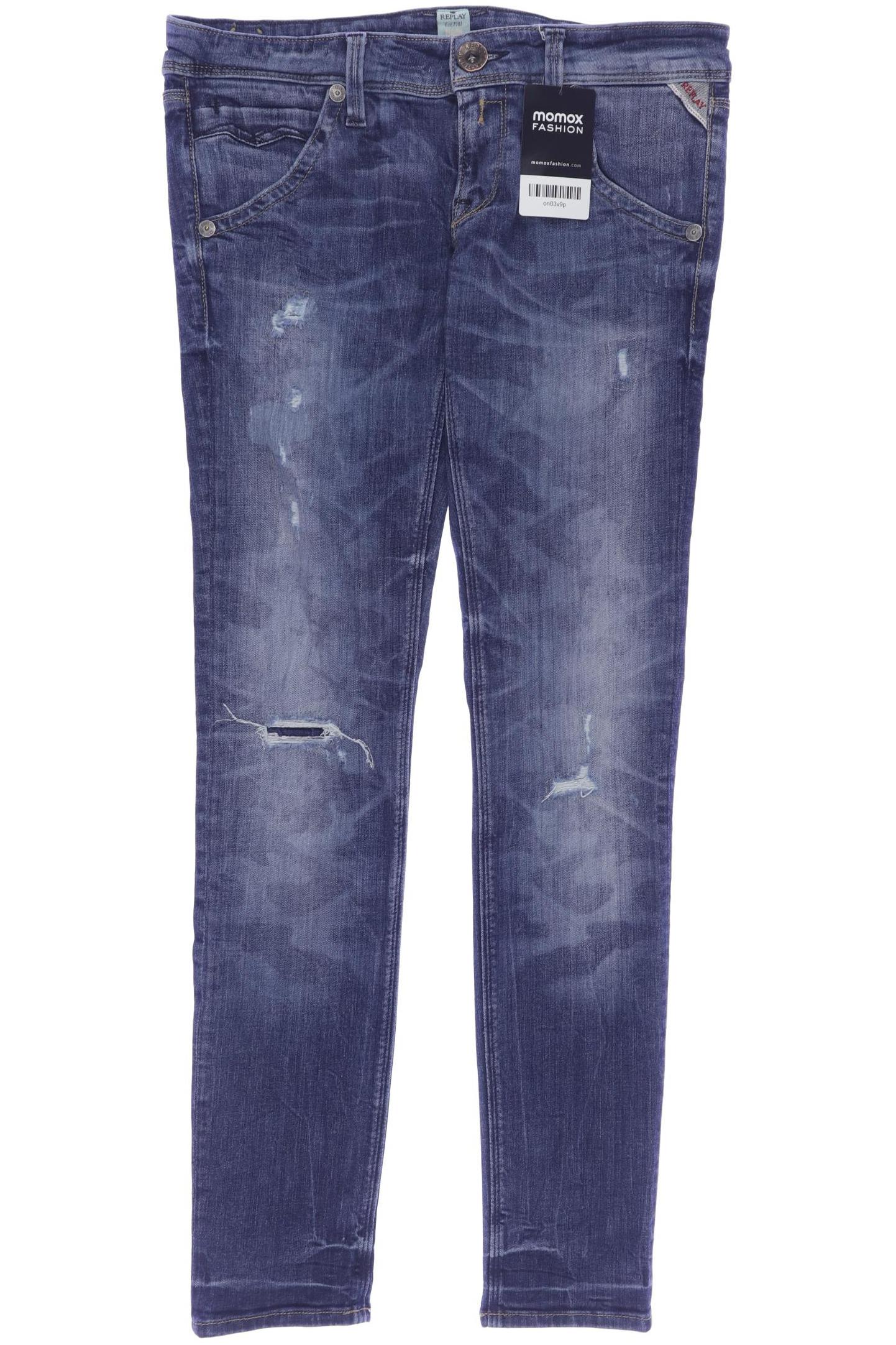 

Replay Damen Jeans, blau, Gr. 29